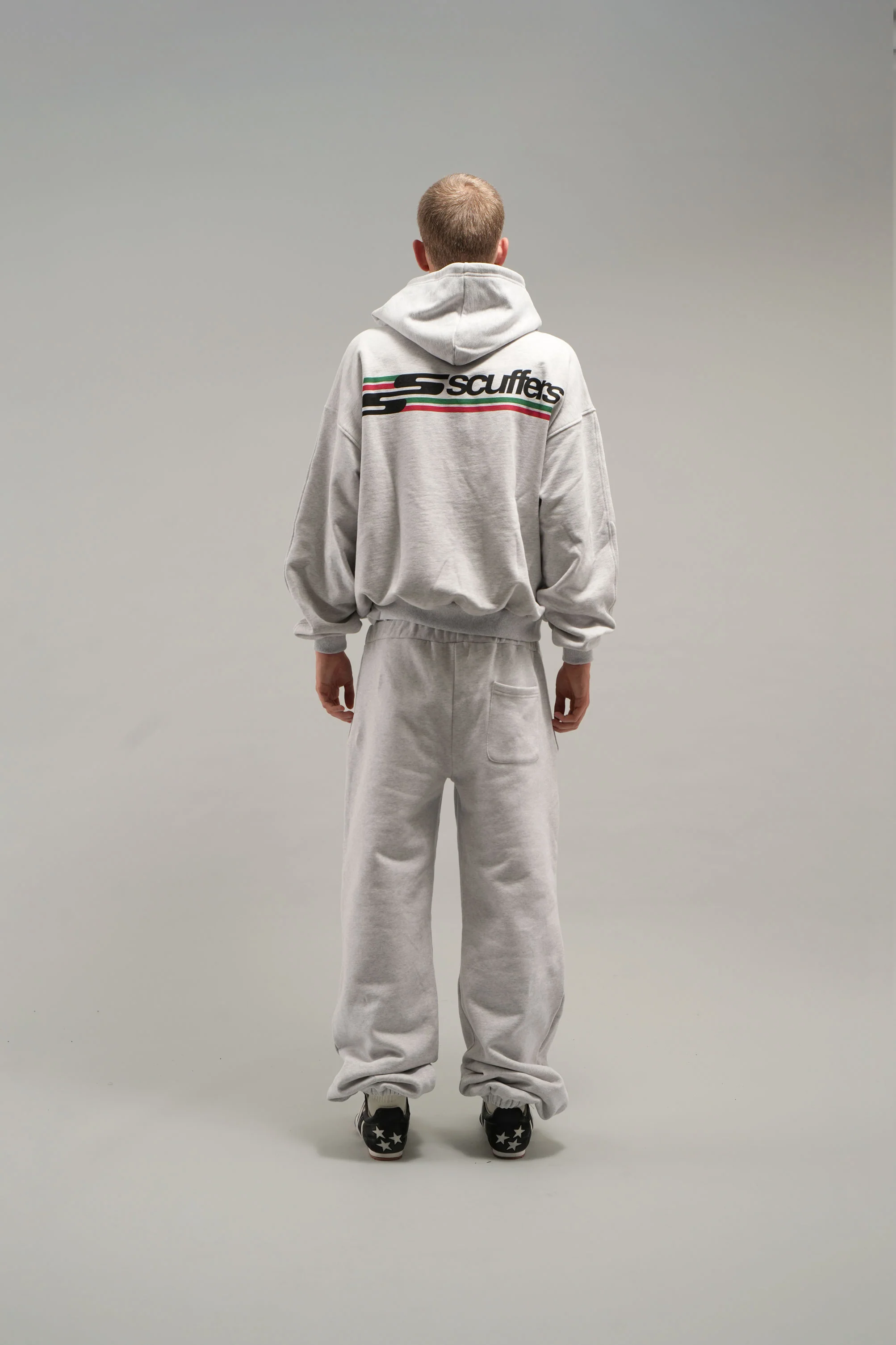 Everyday Grey Melange Pants - Image 5