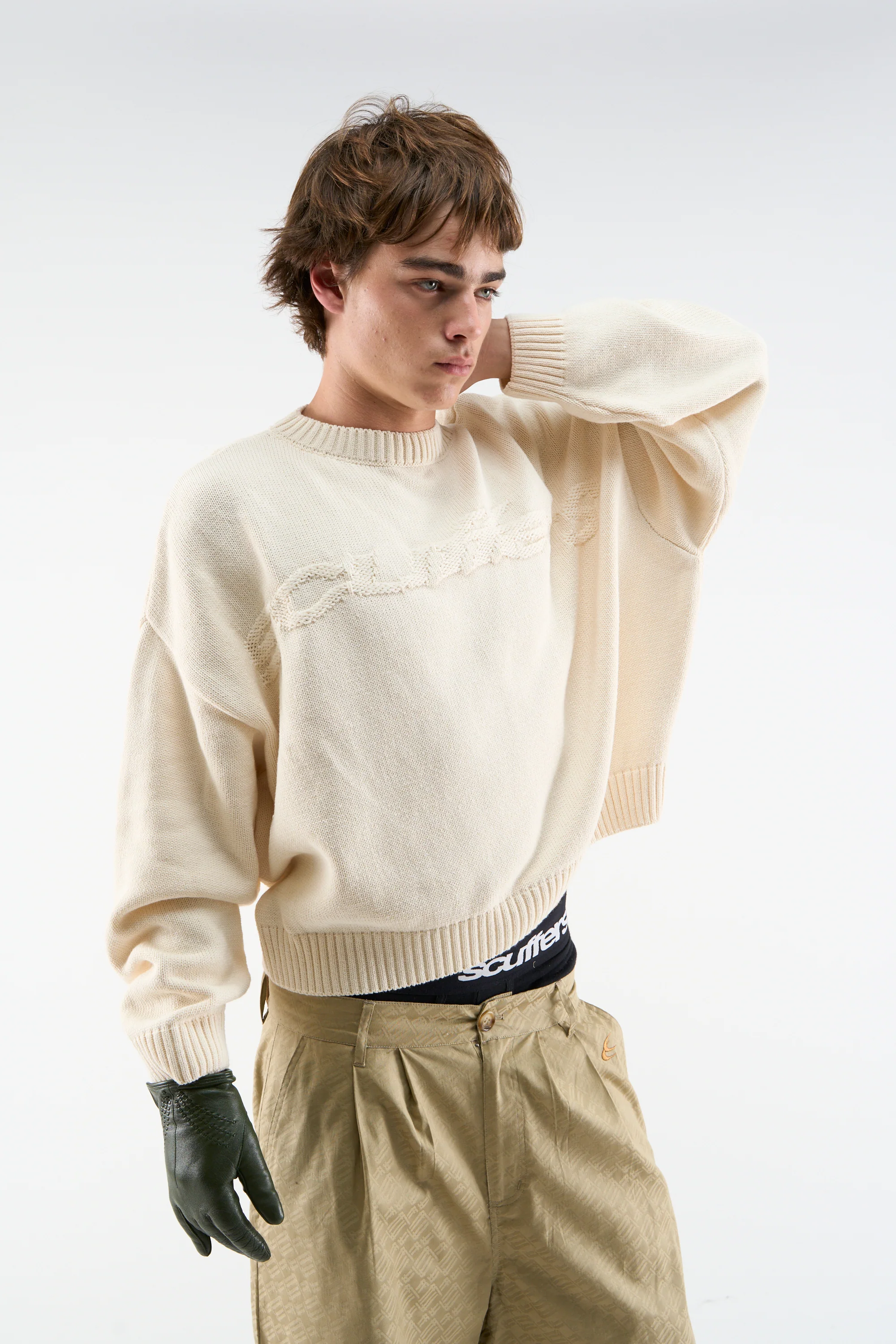 Flag Ecru Knit - Image 2