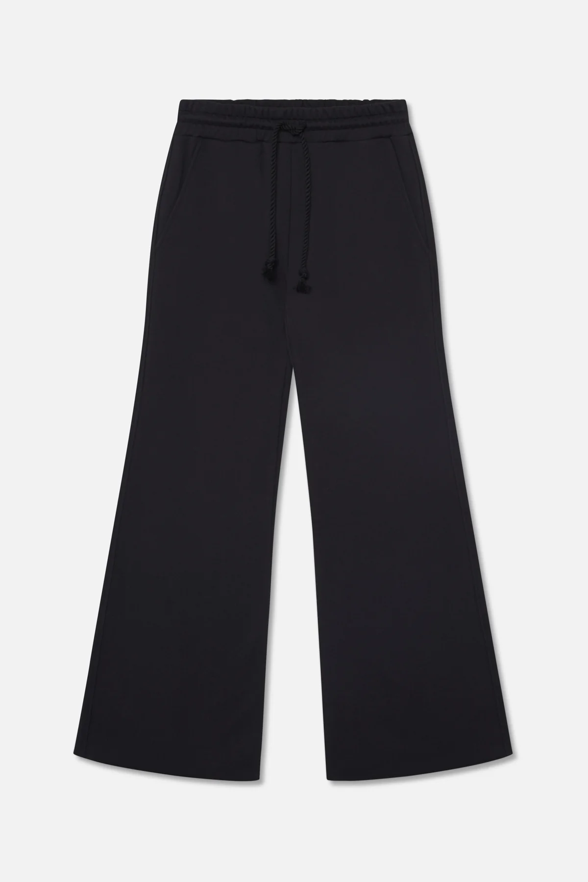 Flared Black Sweatpants - Image 6