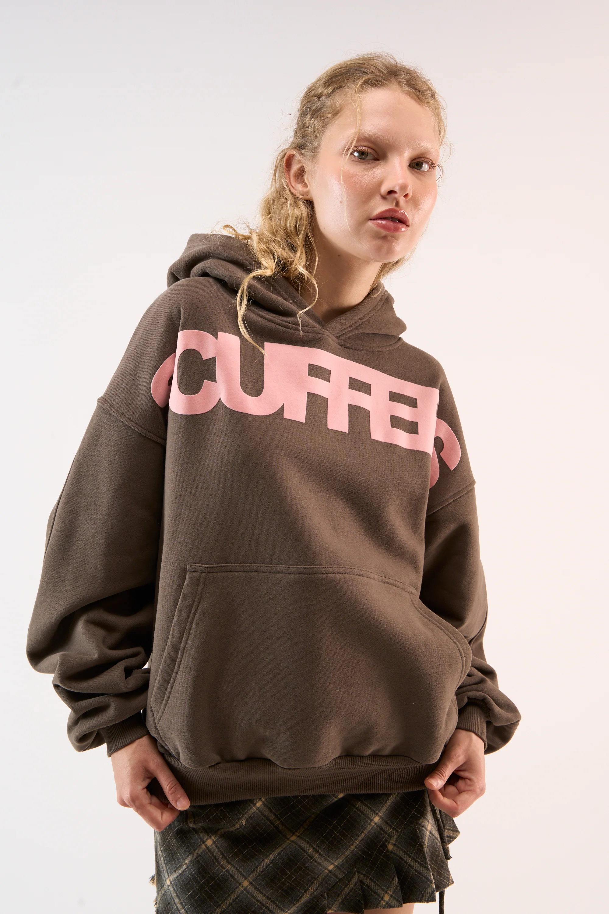 Flock Brown Hoodie - Image 3