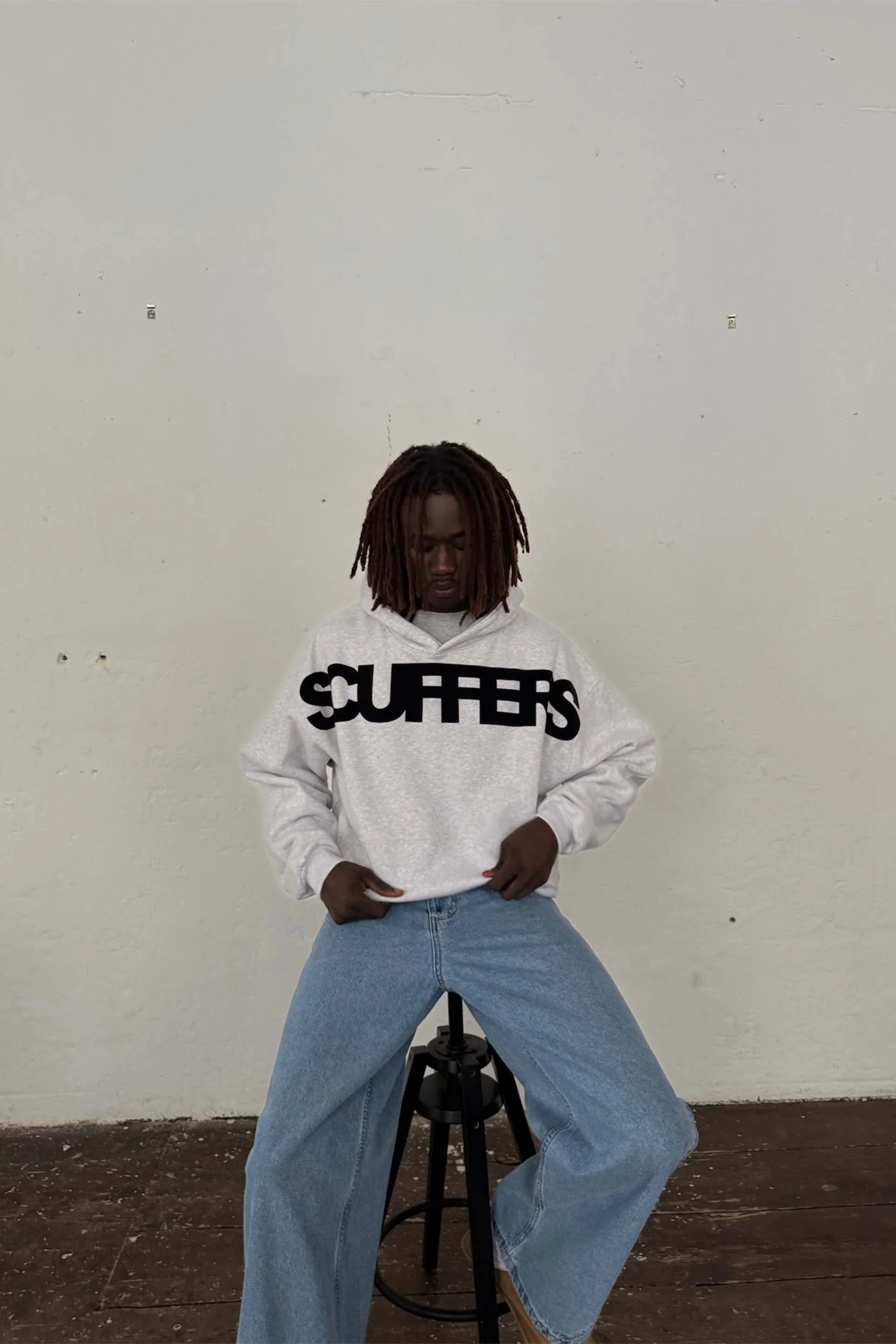 Flock Light Grey Hoodie - Image 5