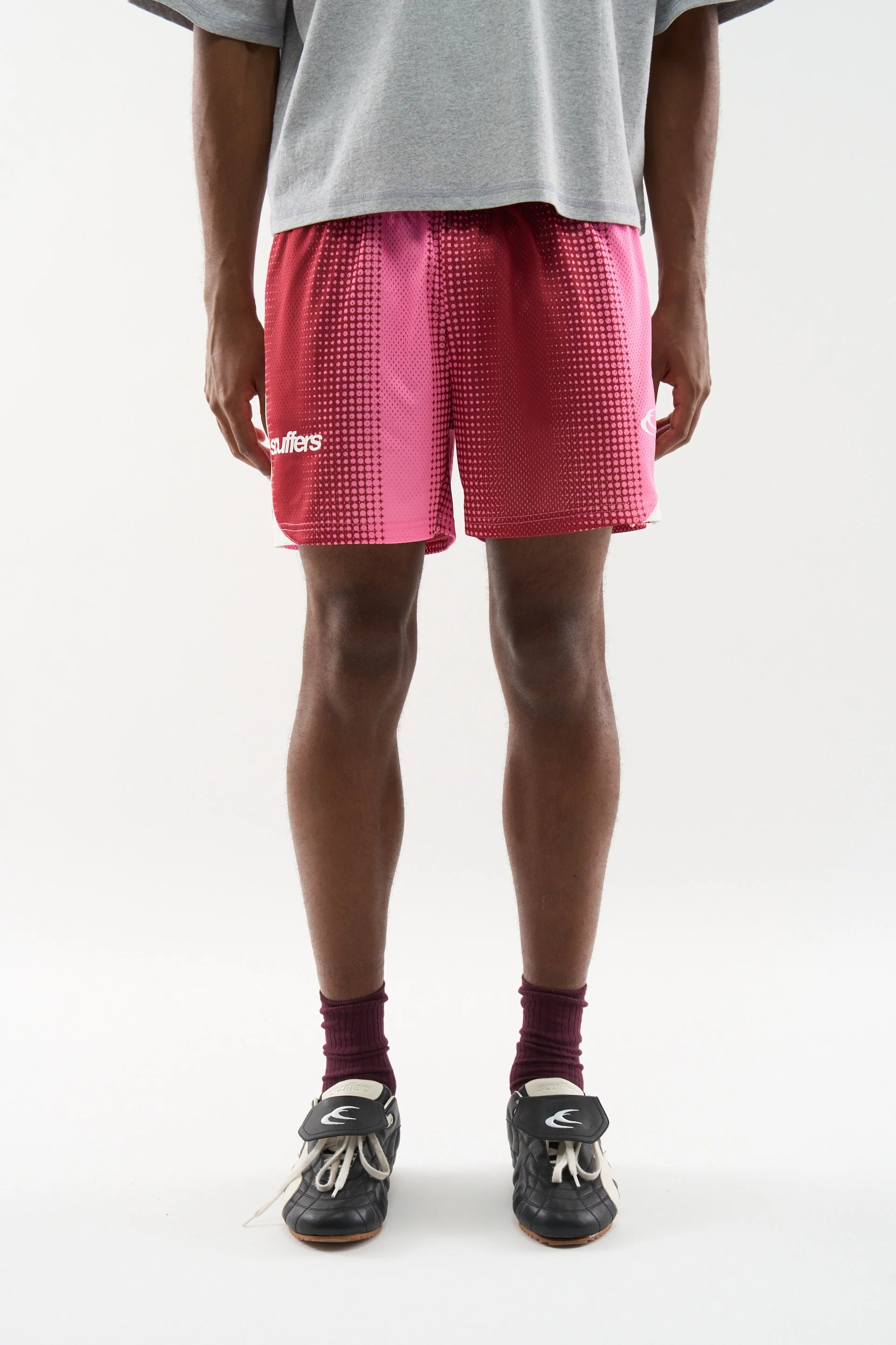 Frequency Red & Pink Shorts - Image 6