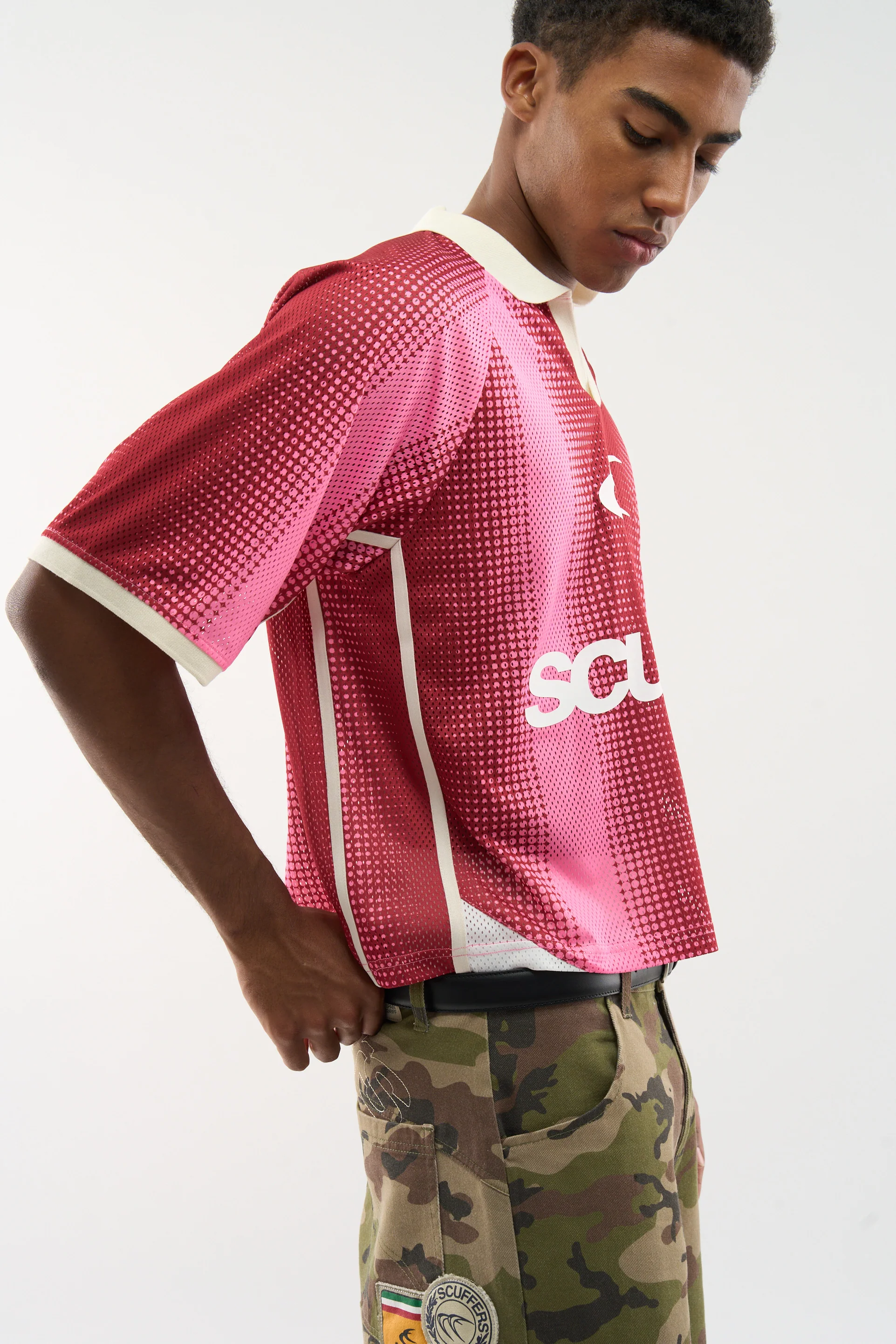 Frequency Red & Pink T-Shirt - Image 4