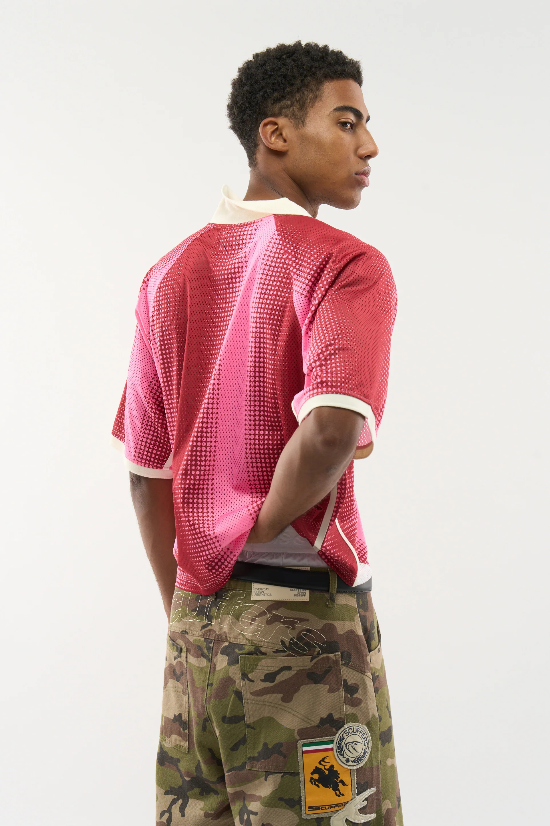 Frequency Red & Pink T-Shirt - Image 6