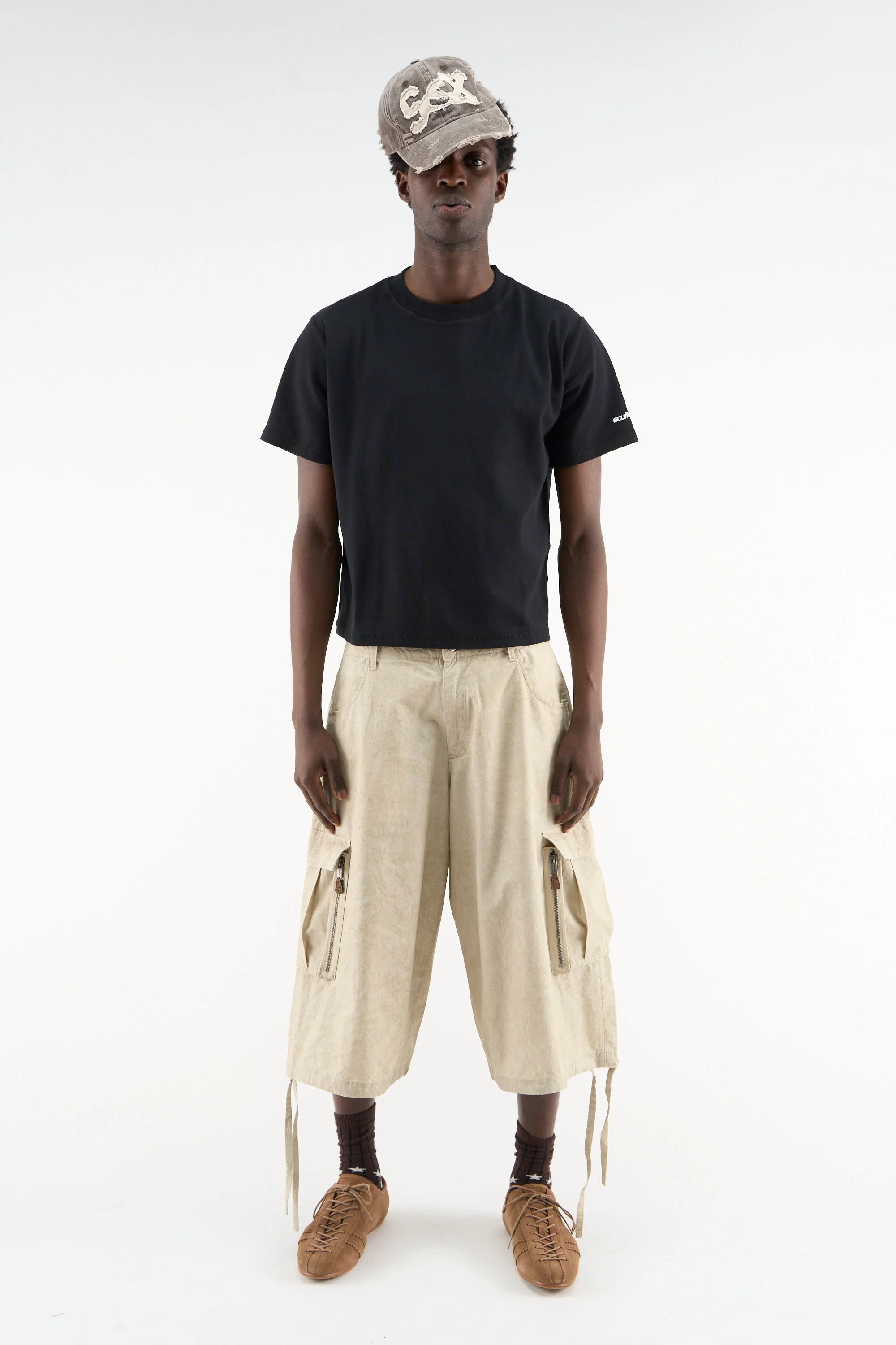 Funk Light Brown Jorts - Image 2
