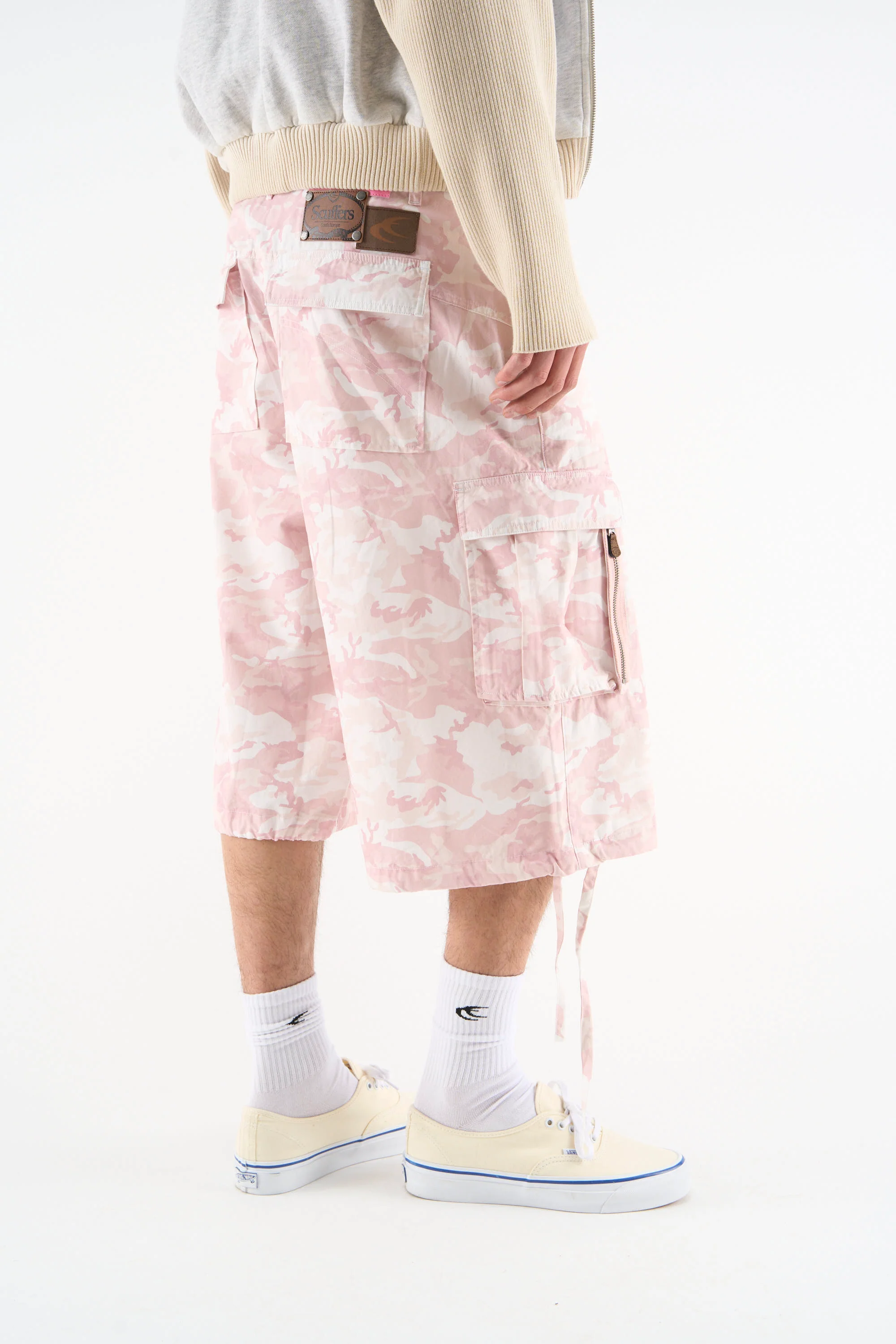 Funk Pink Camo Jorts - Image 3