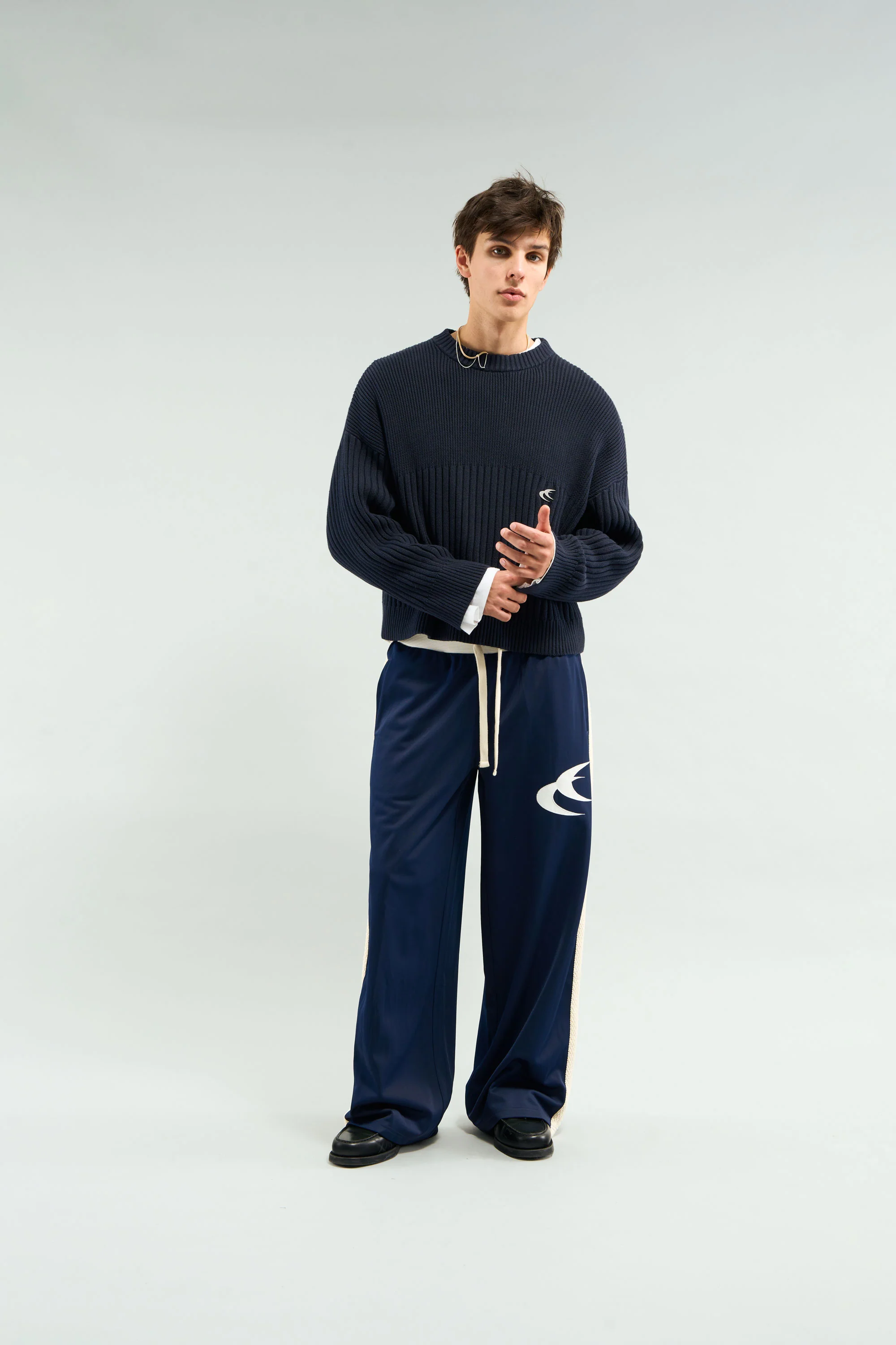 Gallery Navy Suit Pants - Image 3