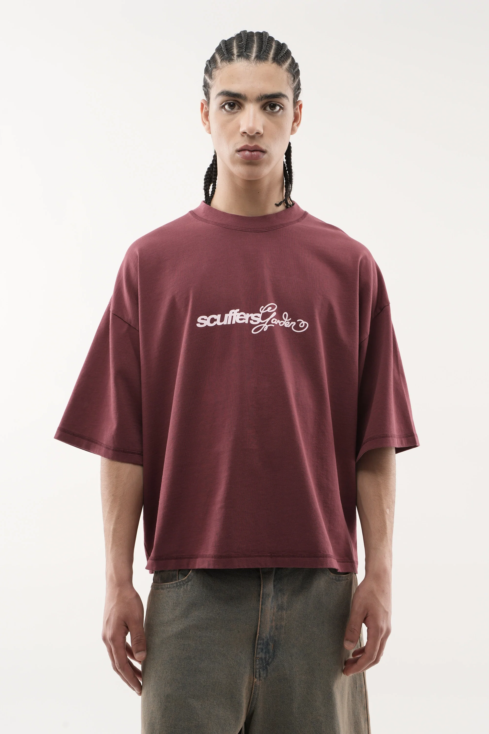 Garden Burgundy T-Shirt - Image 2