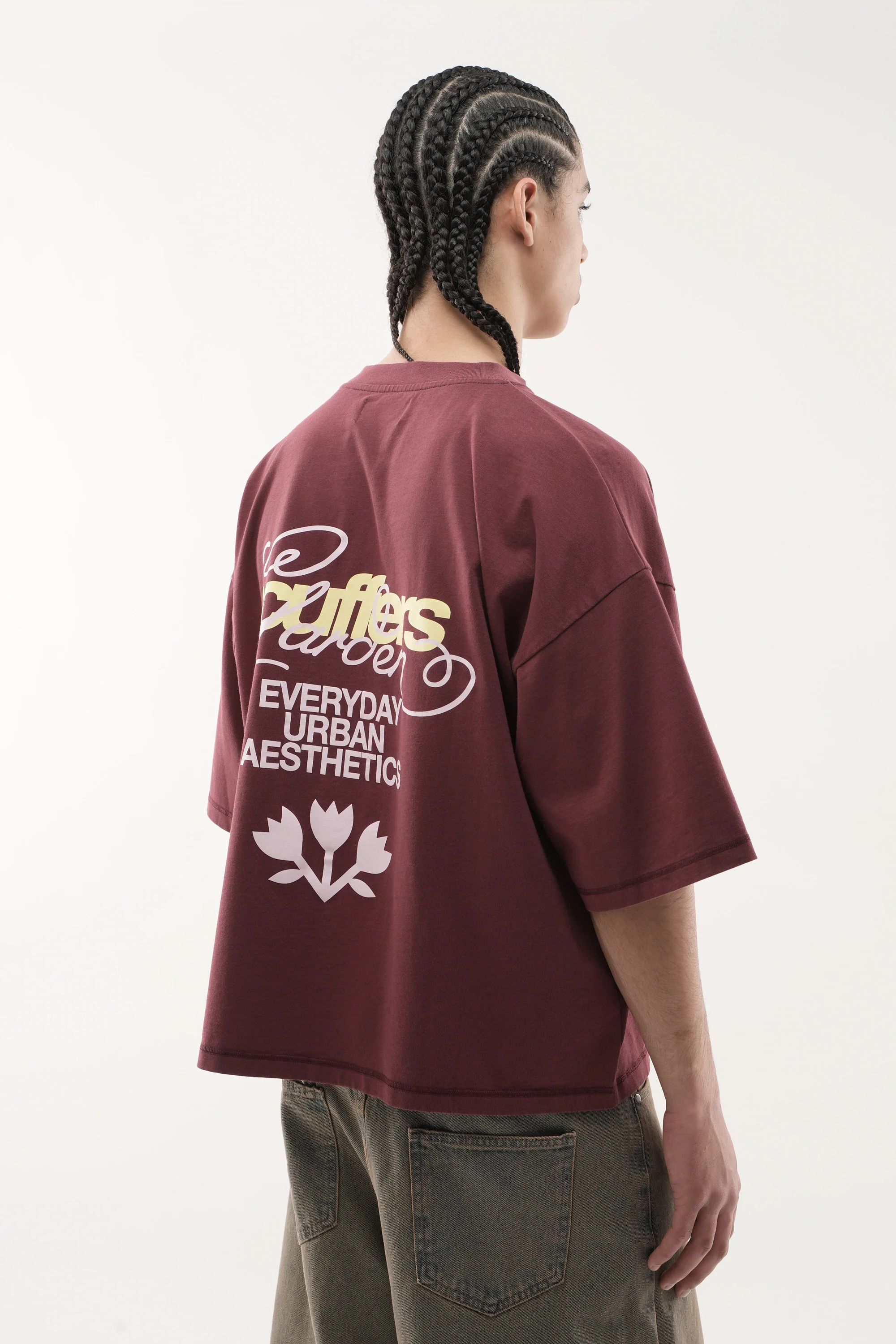 Garden Burgundy T-Shirt - Image 3