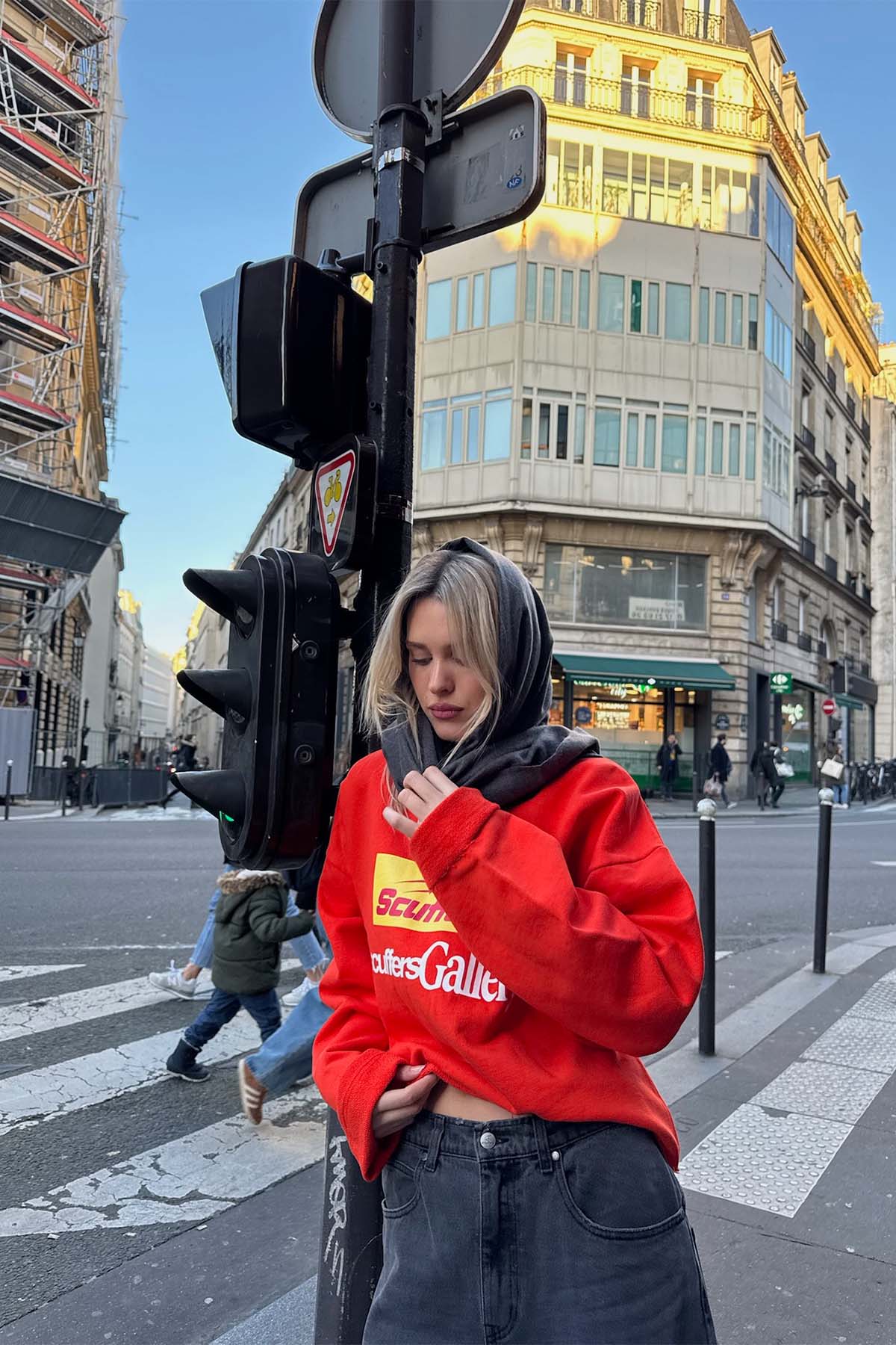 General Orange Sweatshirt - Image 2