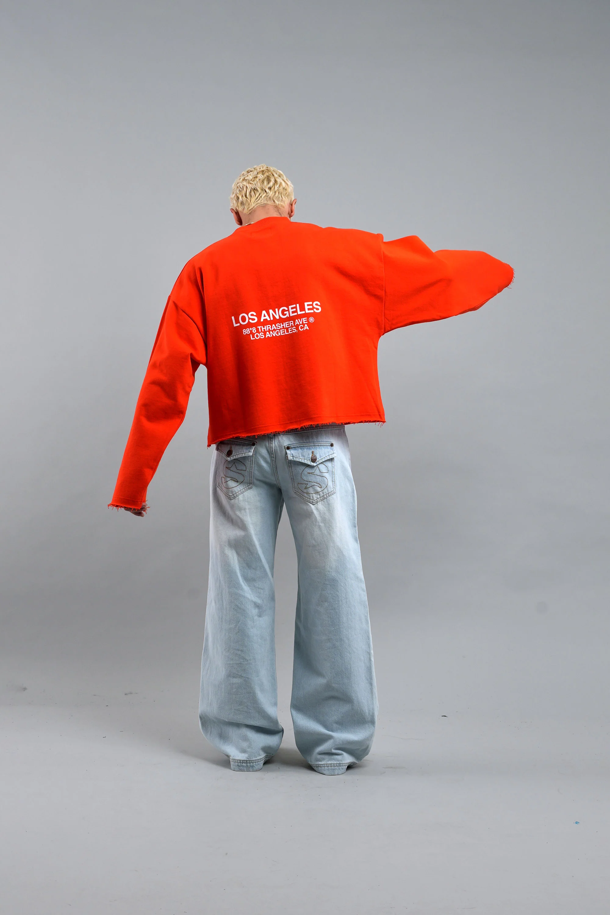General Orange Sweatshirt - Image 7