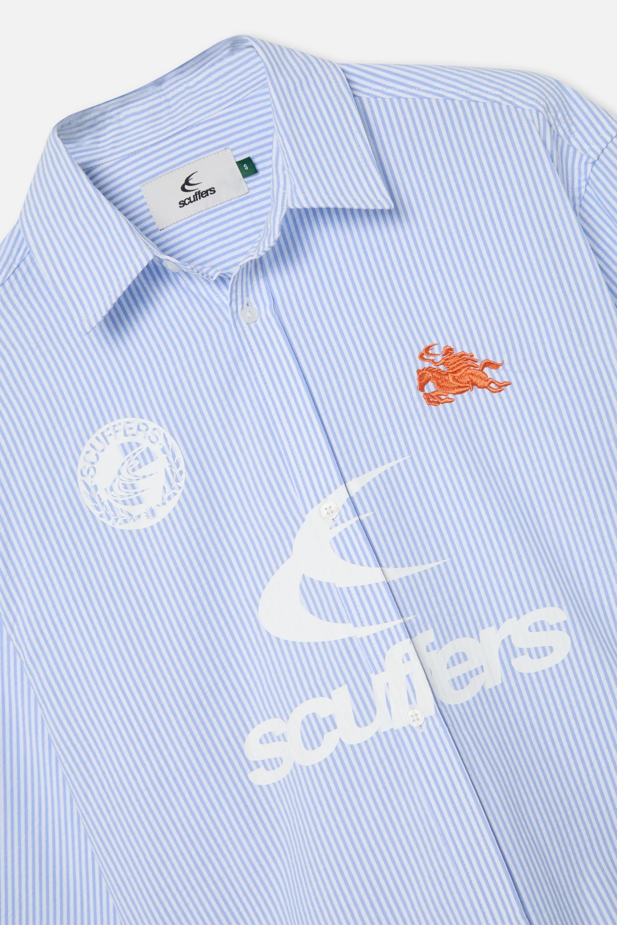 Germain Blue Striped Shirt - Image 8