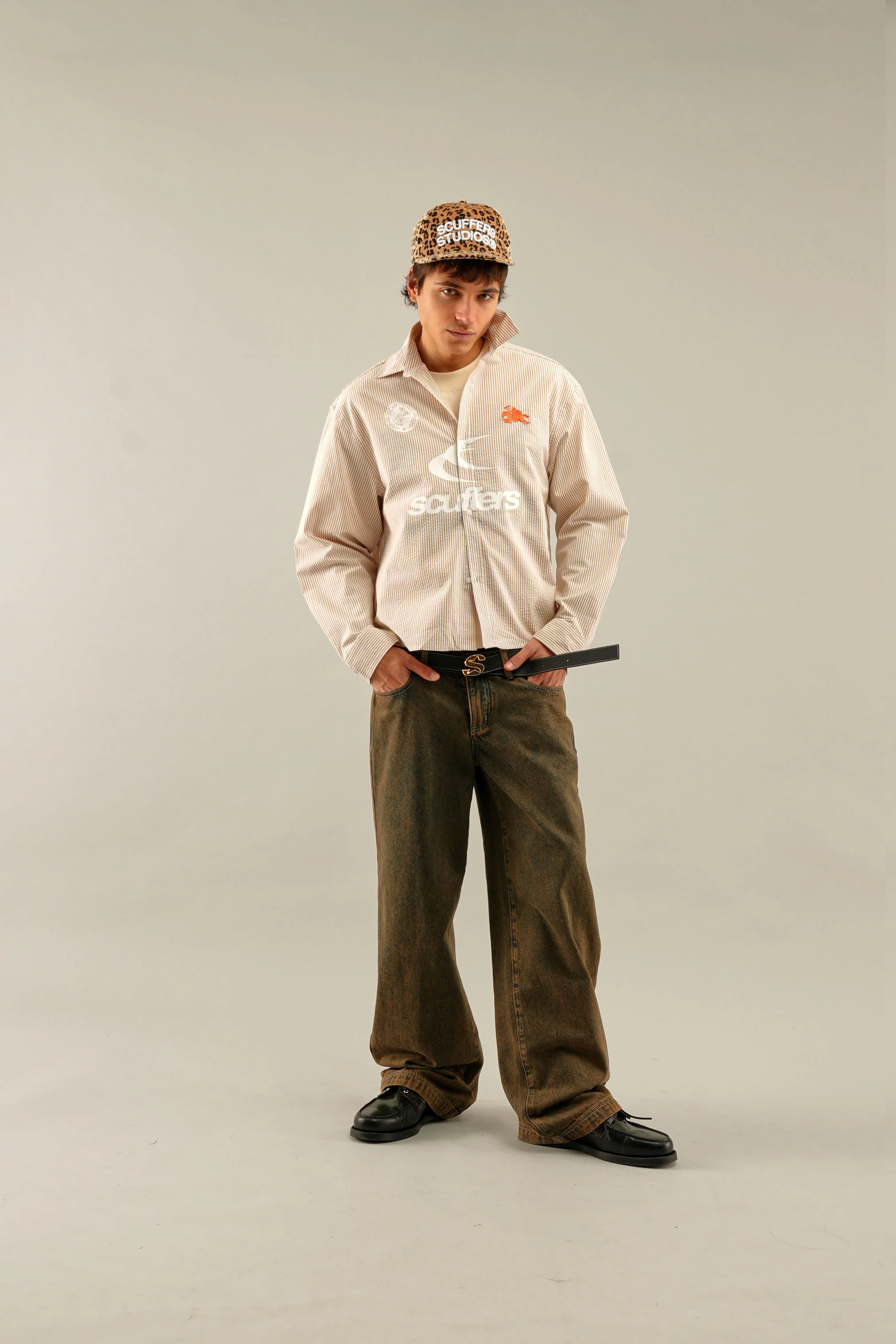 Germain Yellow Striped Shirt - Image 5