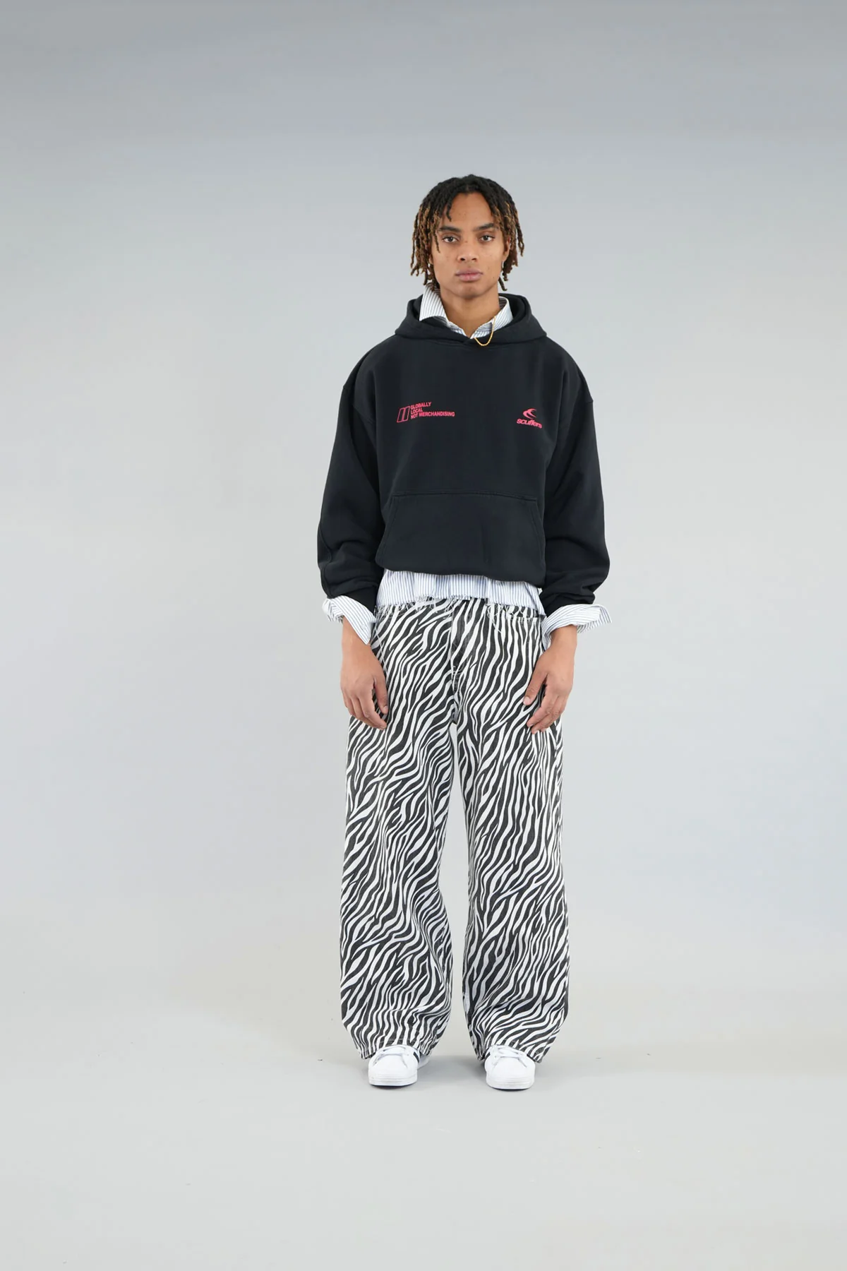 Globally Black Hoodie - Image 2