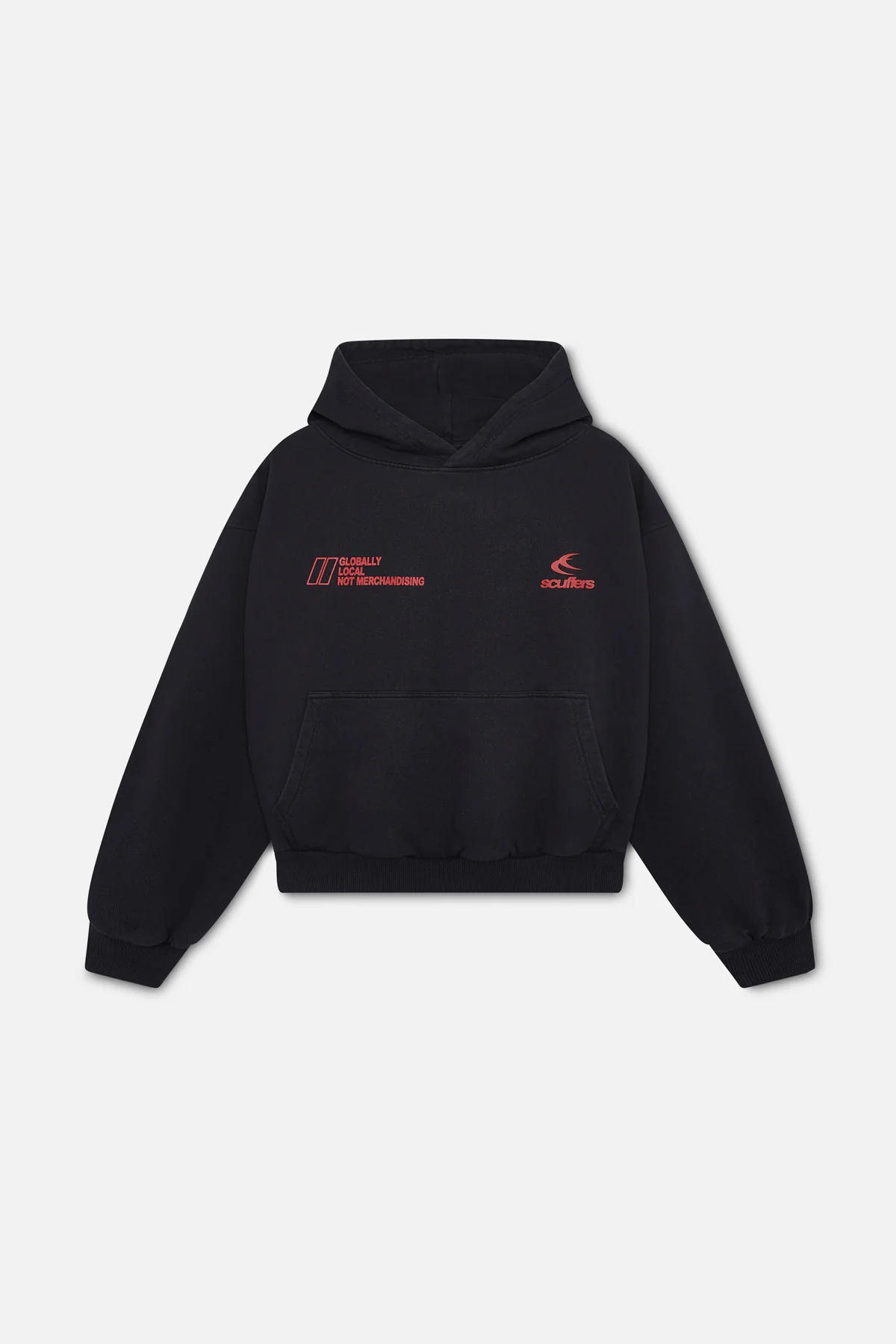 Globally Black Hoodie - Image 3