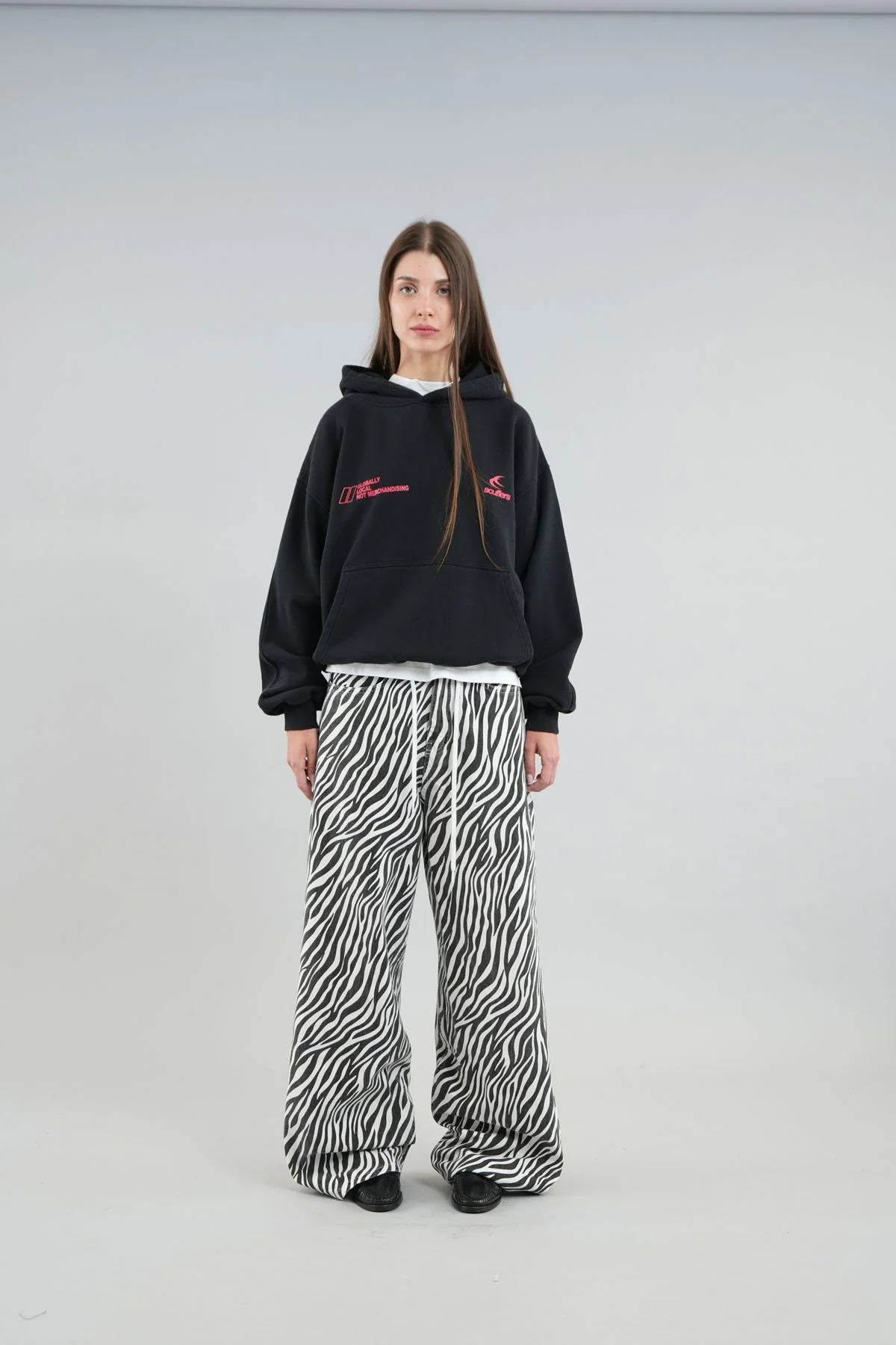 Globally Black Hoodie - Image 7