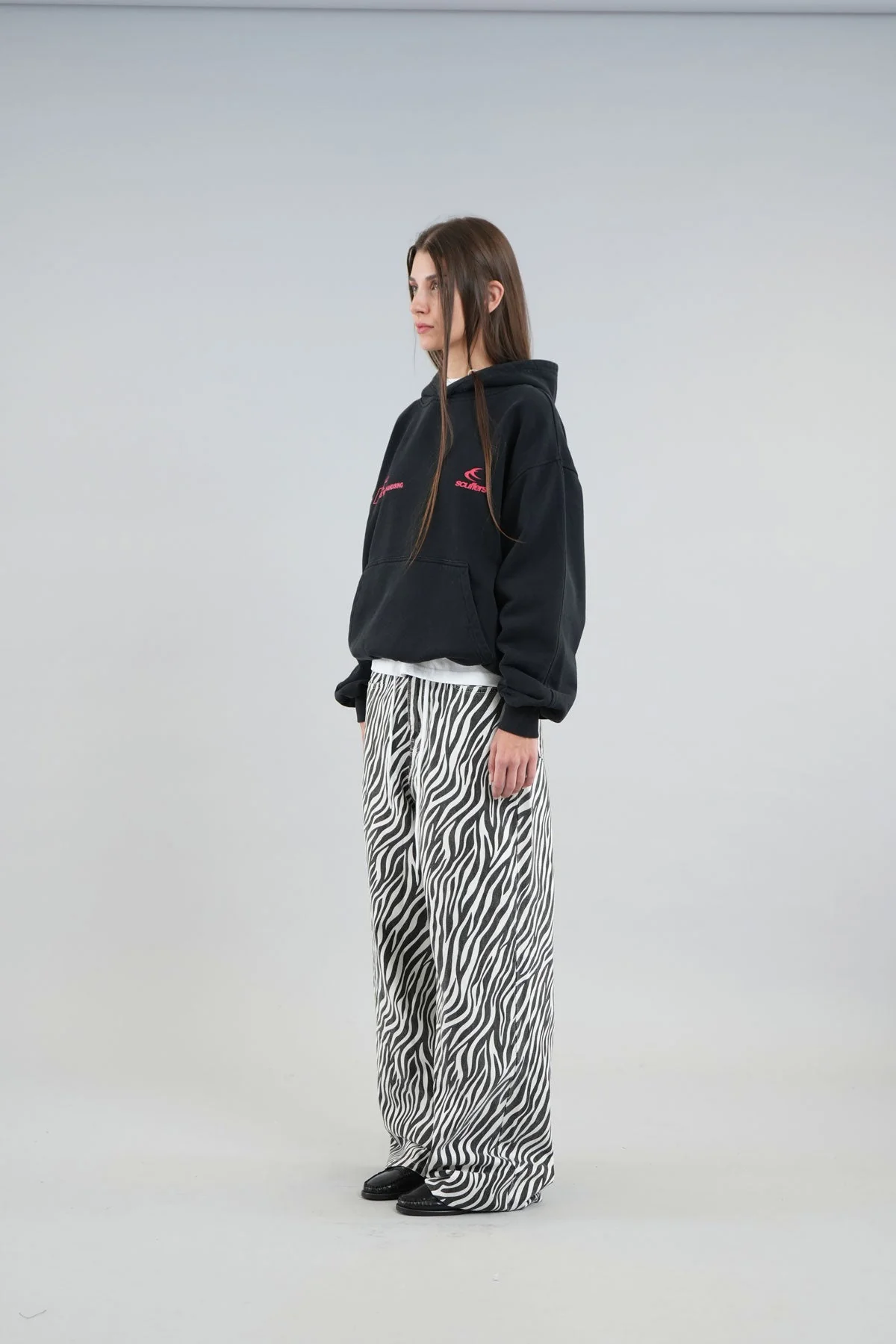 Globally Black Hoodie - Image 8