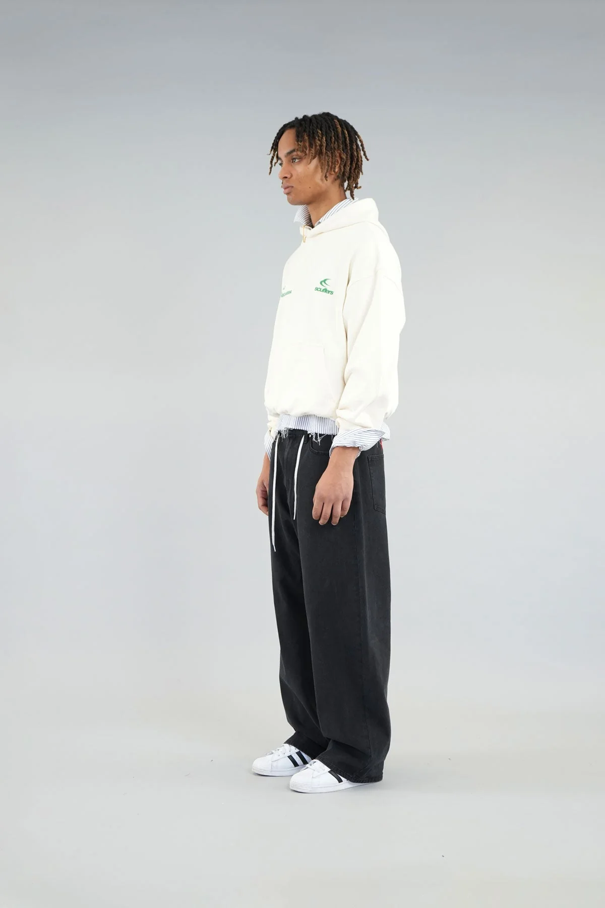 Globally Ecru Hoodie - Image 4