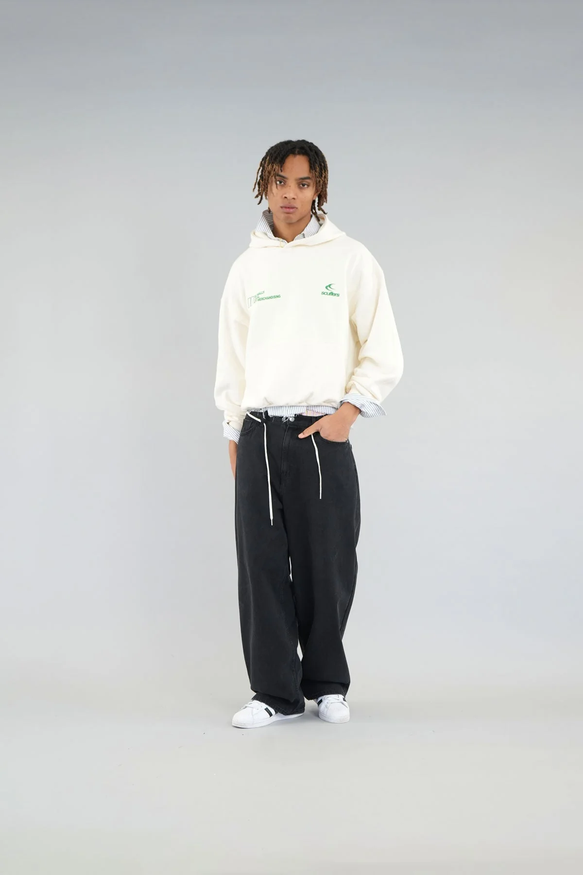 Globally Ecru Hoodie - Image 6