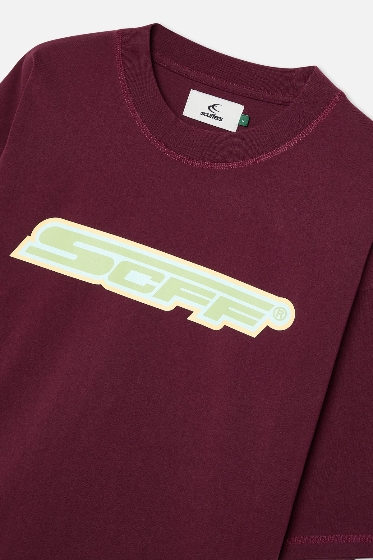 Glow Burgundy T-Shirt - Image 8