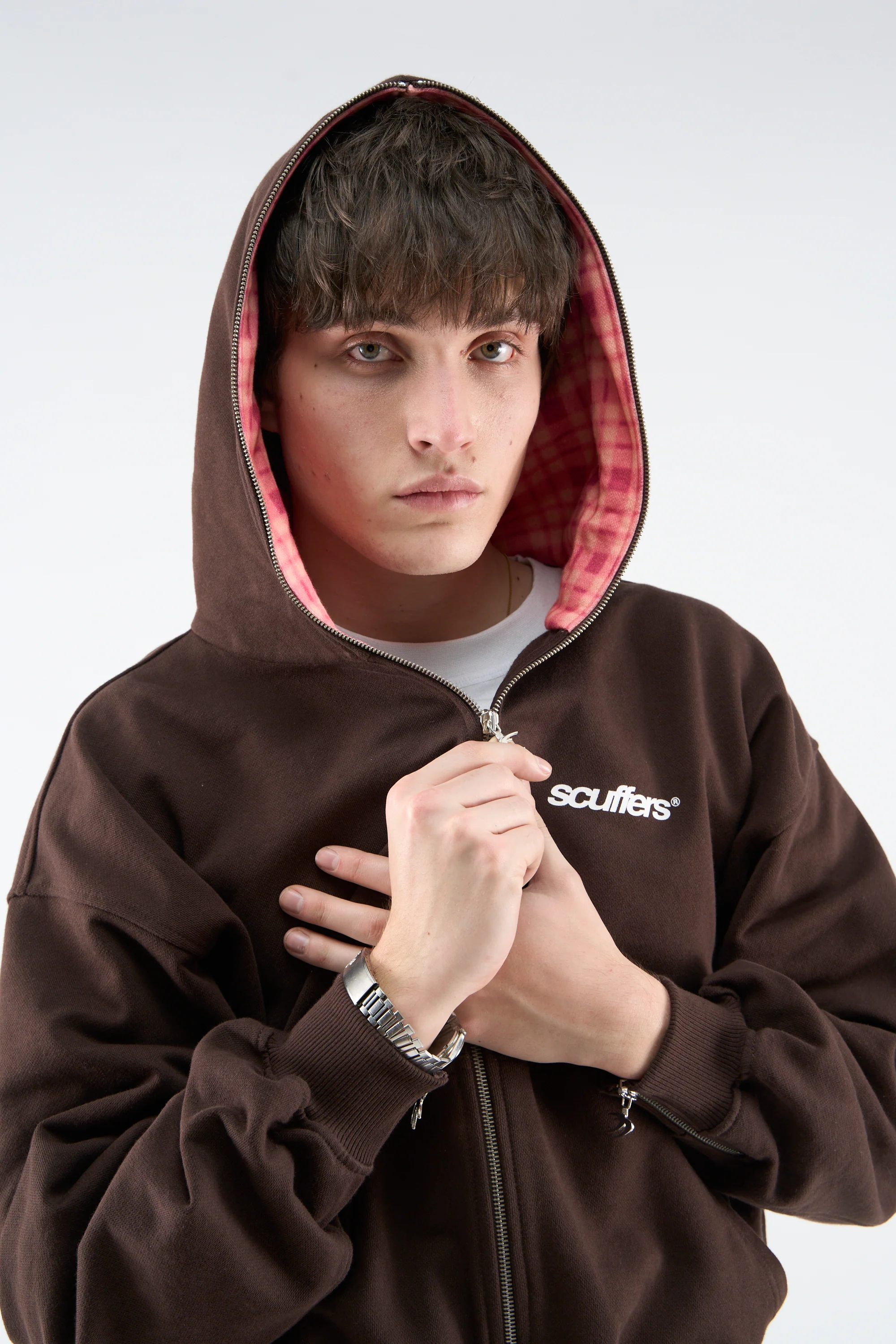Gothic Brown Zipper - Image 4