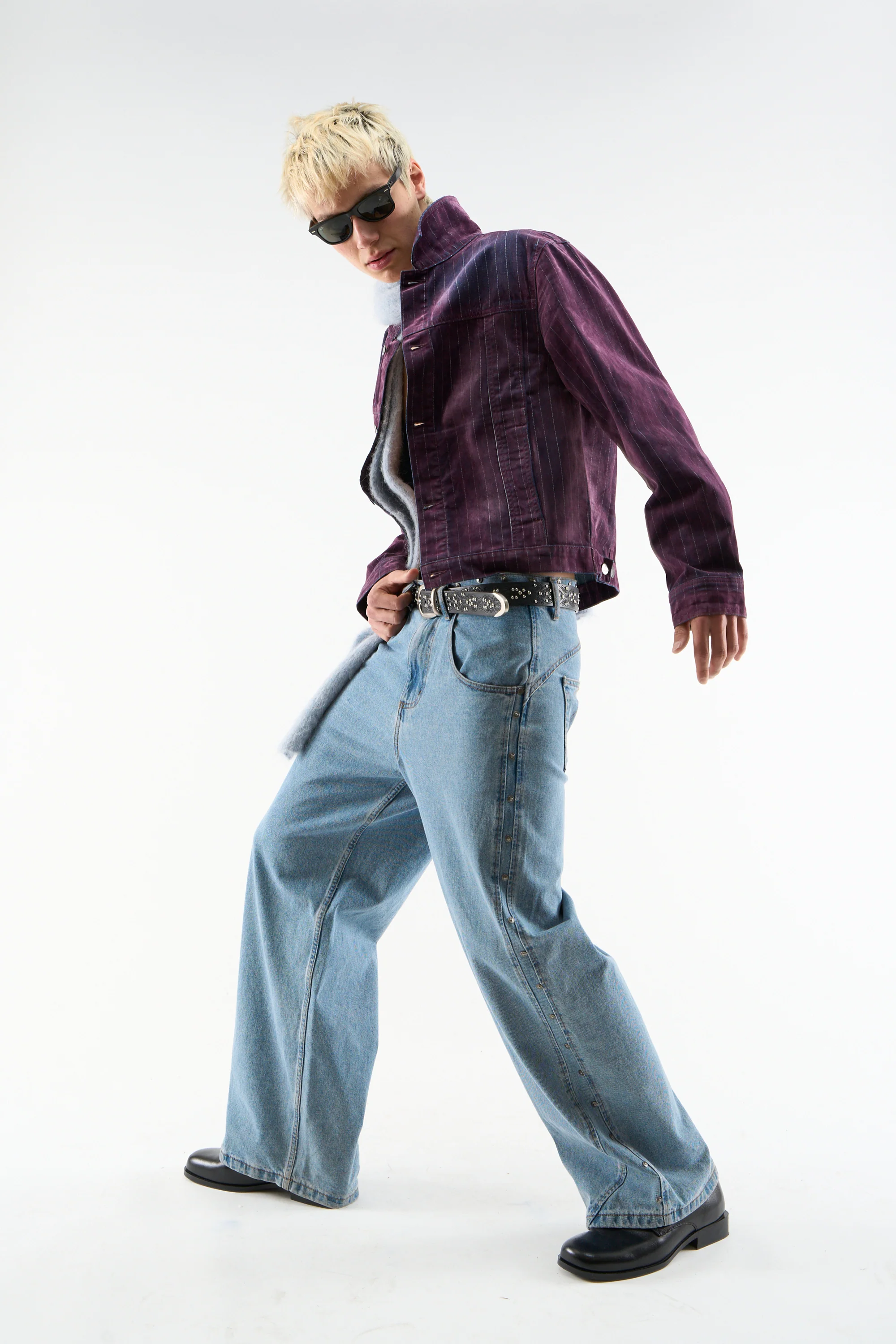 Grape Burgundy Jacket - Image 3