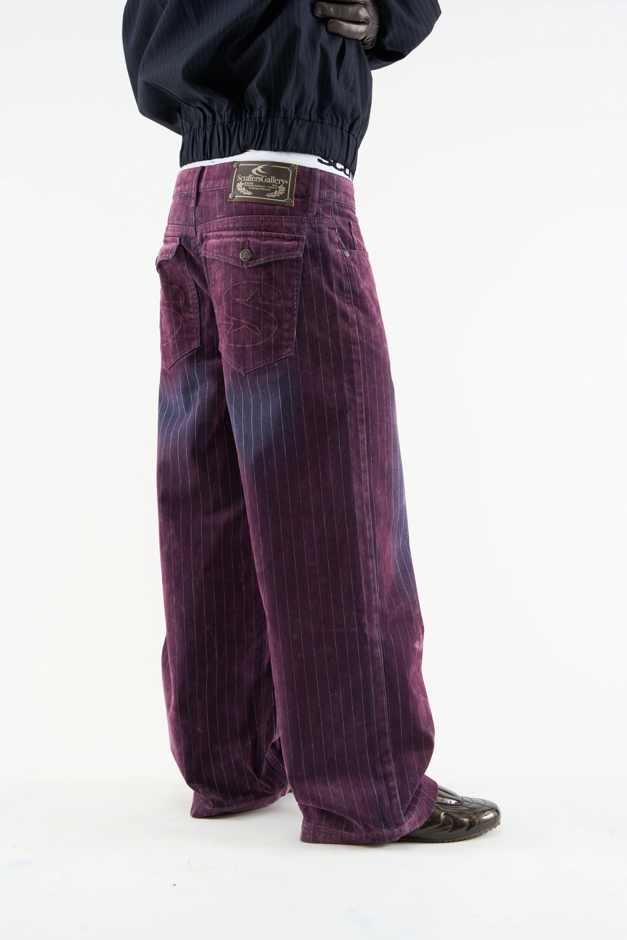 Grape Burgundy Pants - Image 3