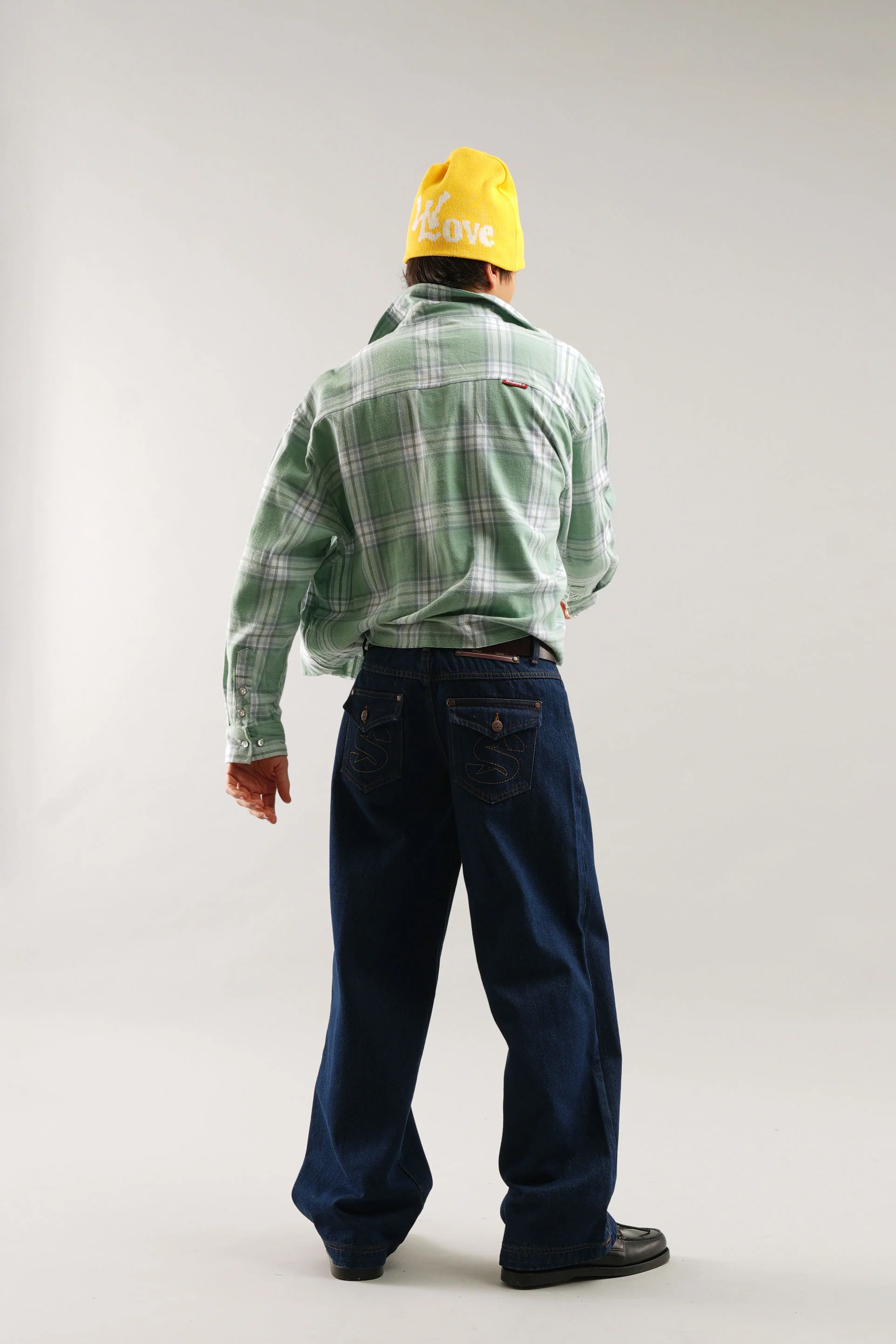 Green Checkered Shirt - Image 2