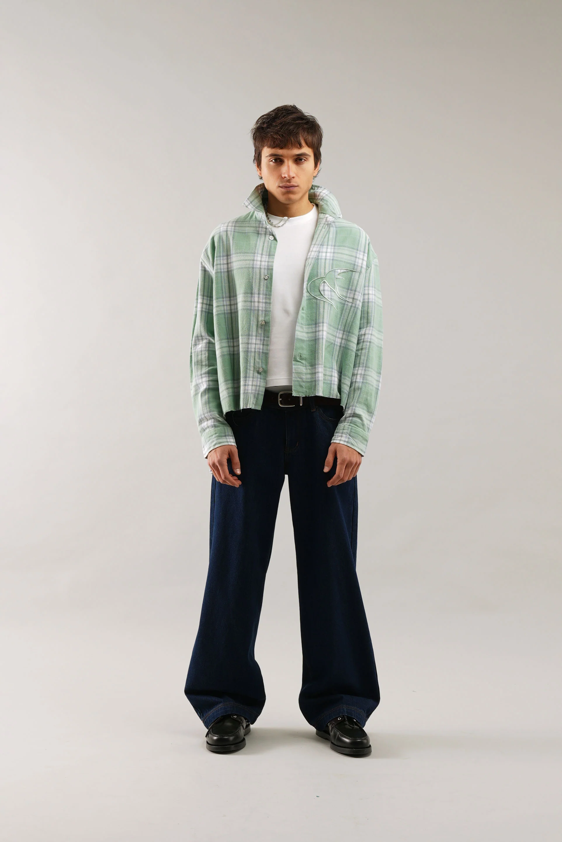 Green Checkered Shirt - Image 4