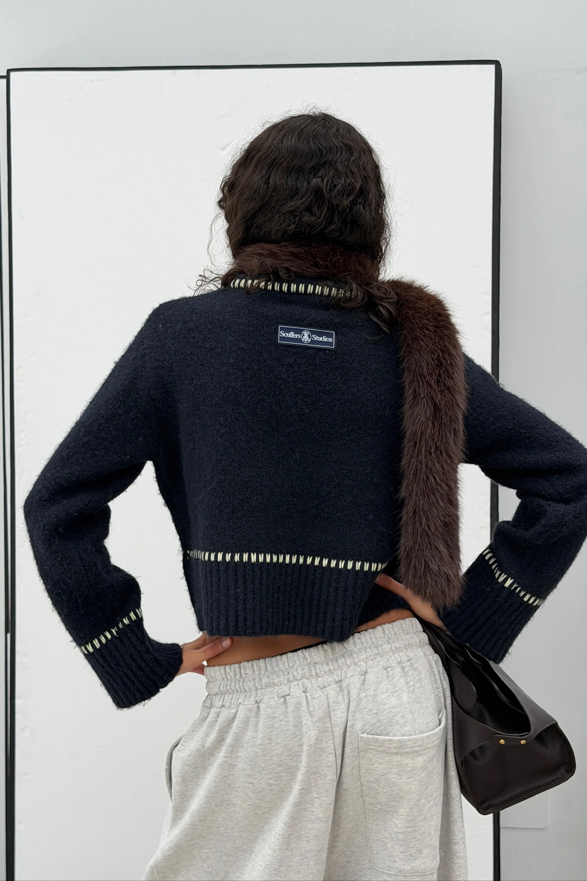 Handmade Blue Knit - Image 5