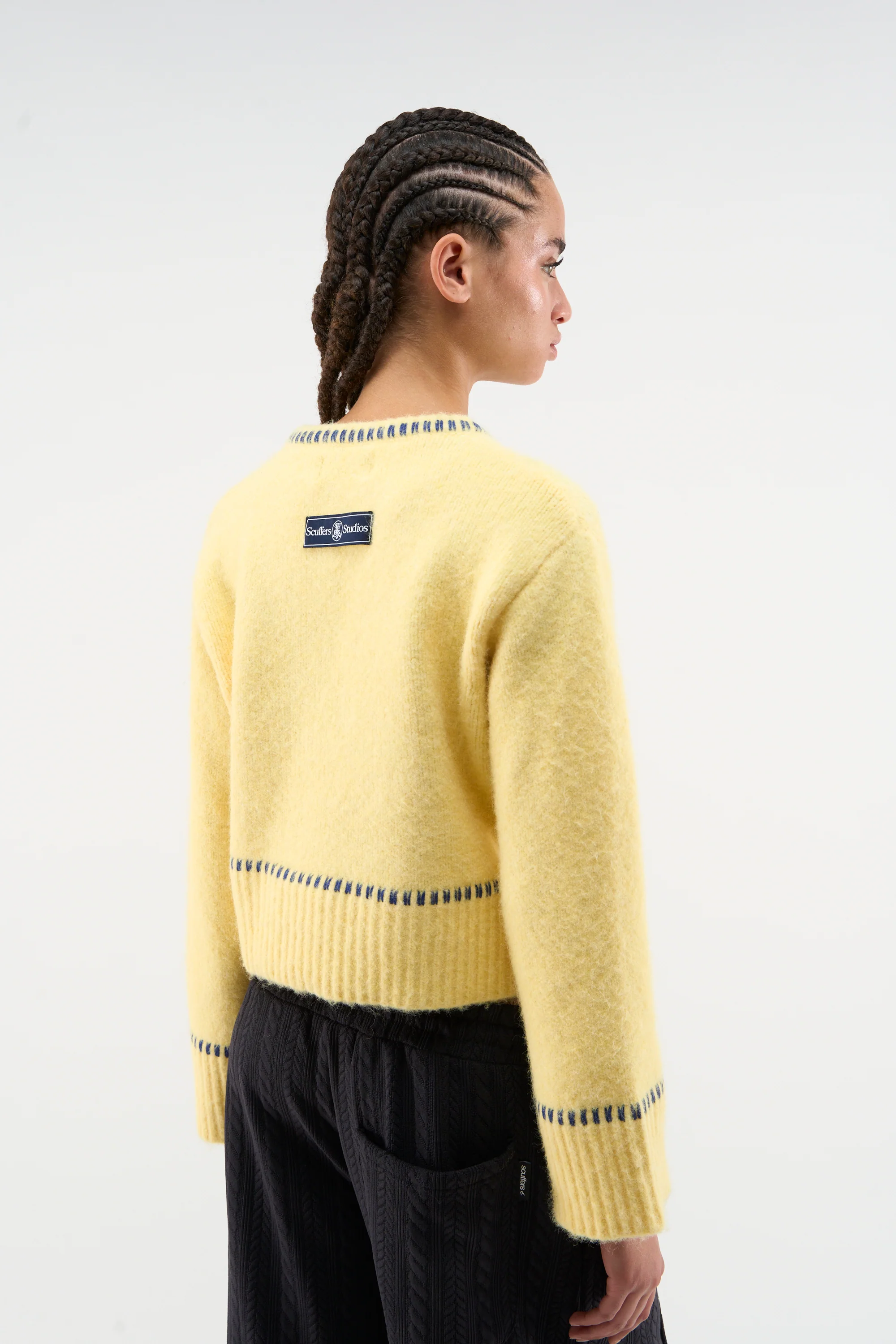 Handmade Yellow Knit - Image 3