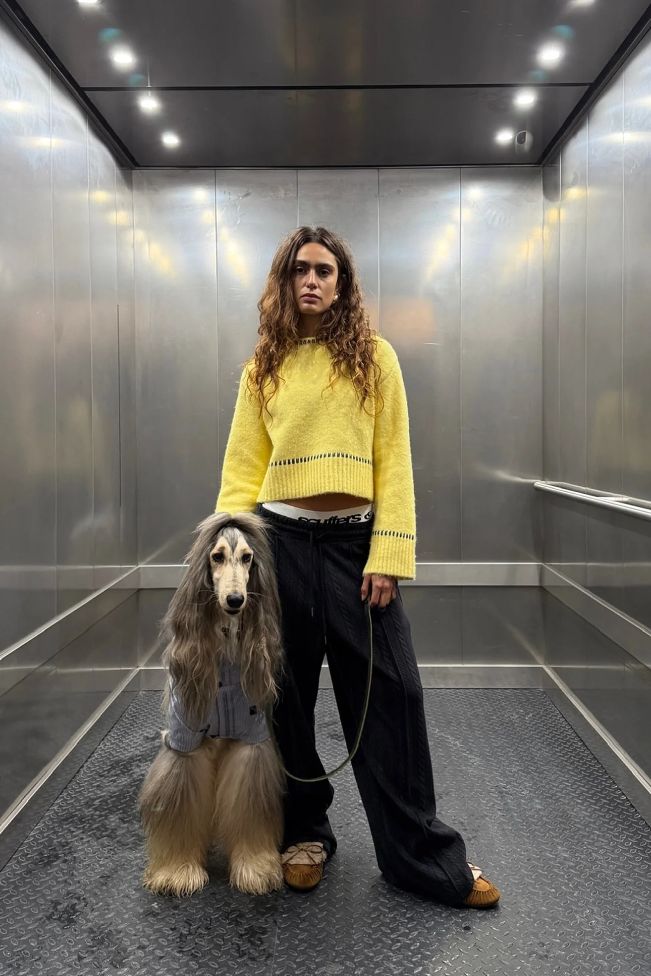 Handmade Yellow Knit - Image 4