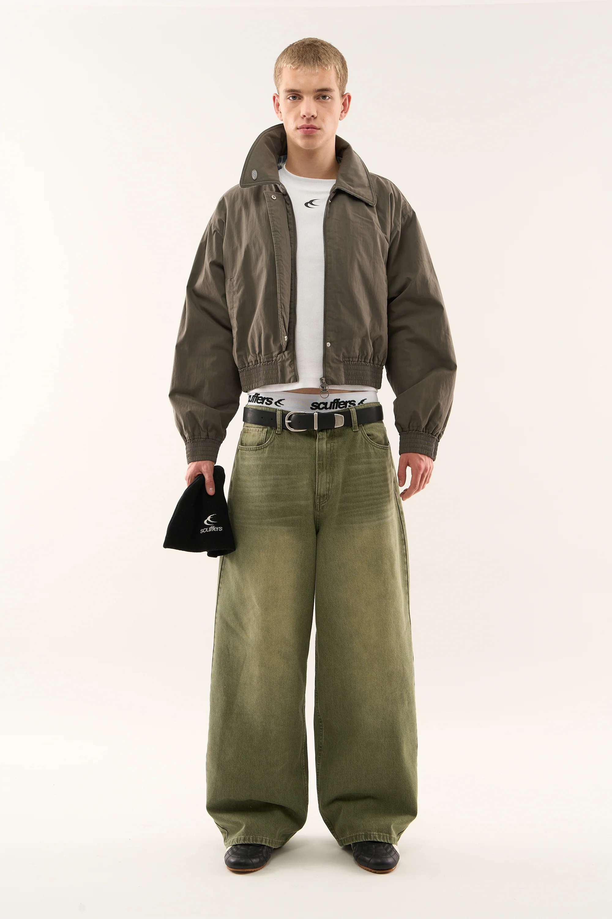 Harrington Dark Grey Jacket - Image 4