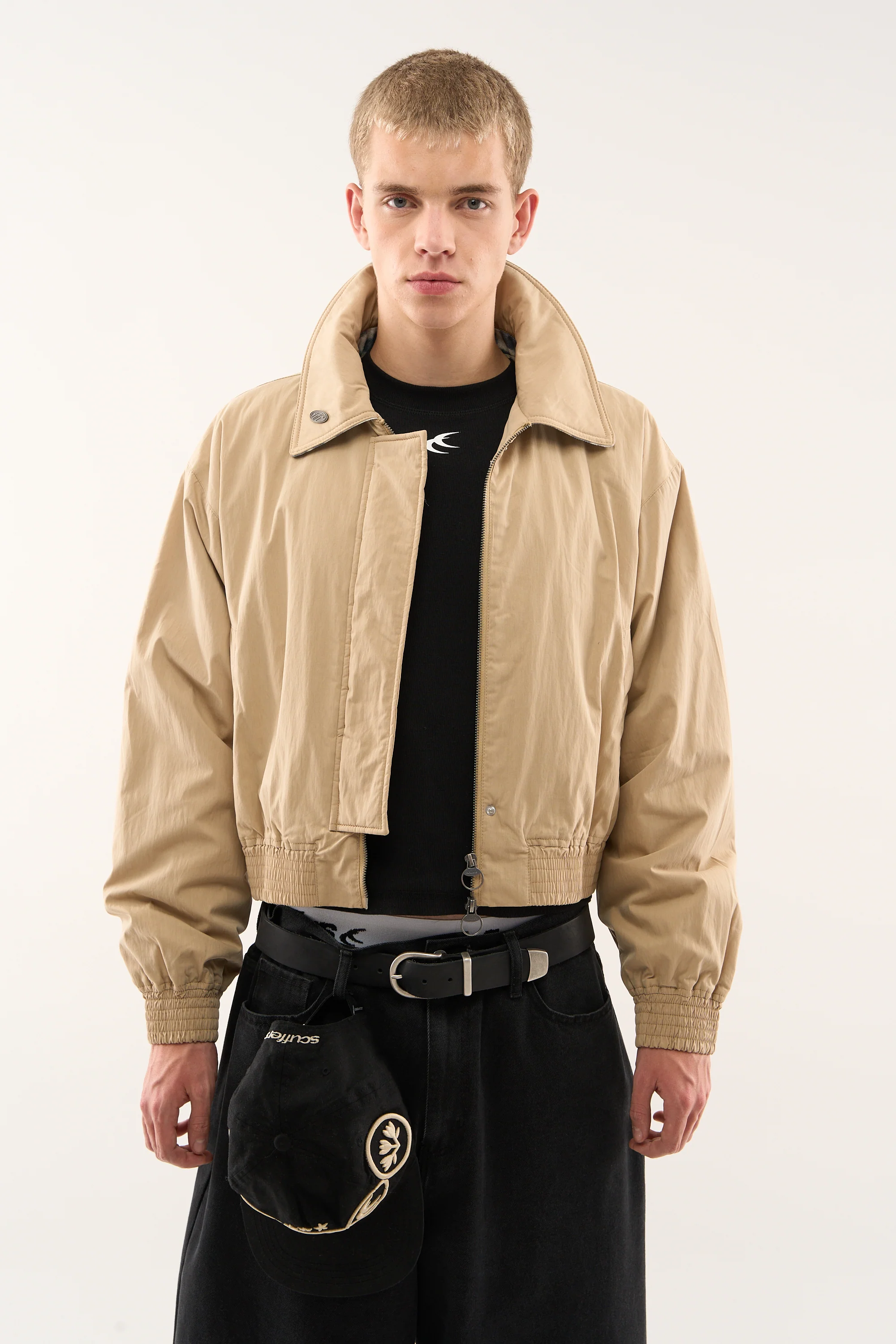 Harrington Ecru Jacket - Image 2