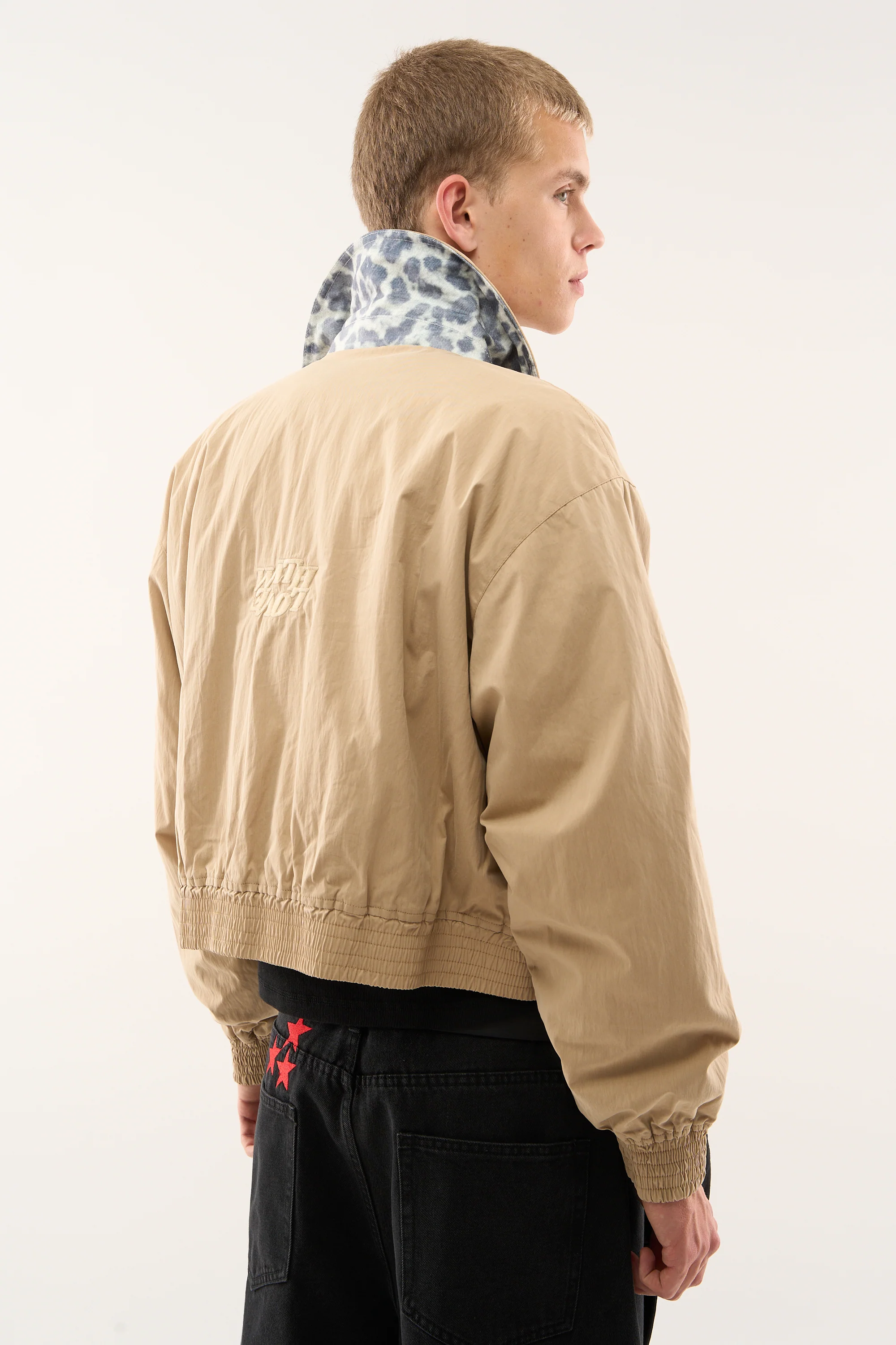 Harrington Ecru Jacket - Image 5