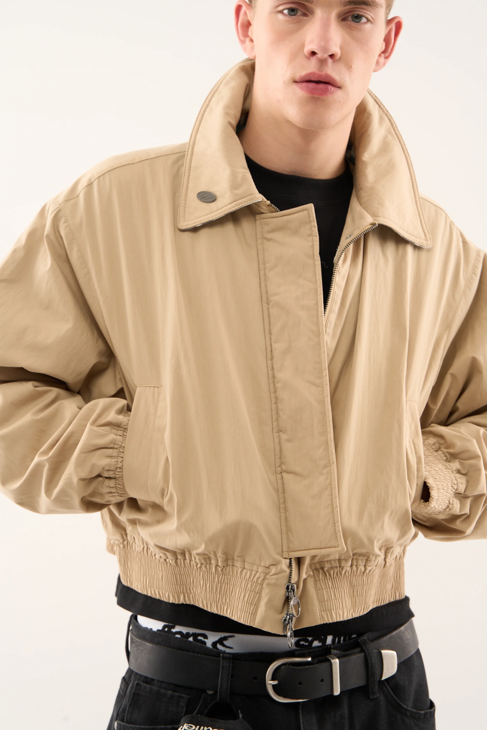 Harrington Ecru Jacket - Image 6