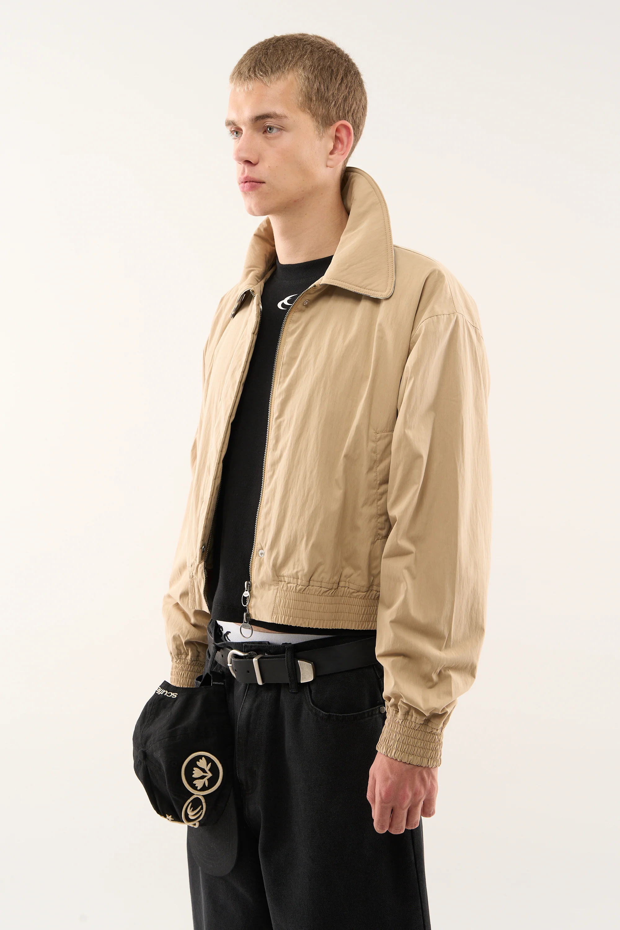 Harrington Ecru Jacket - Image 7