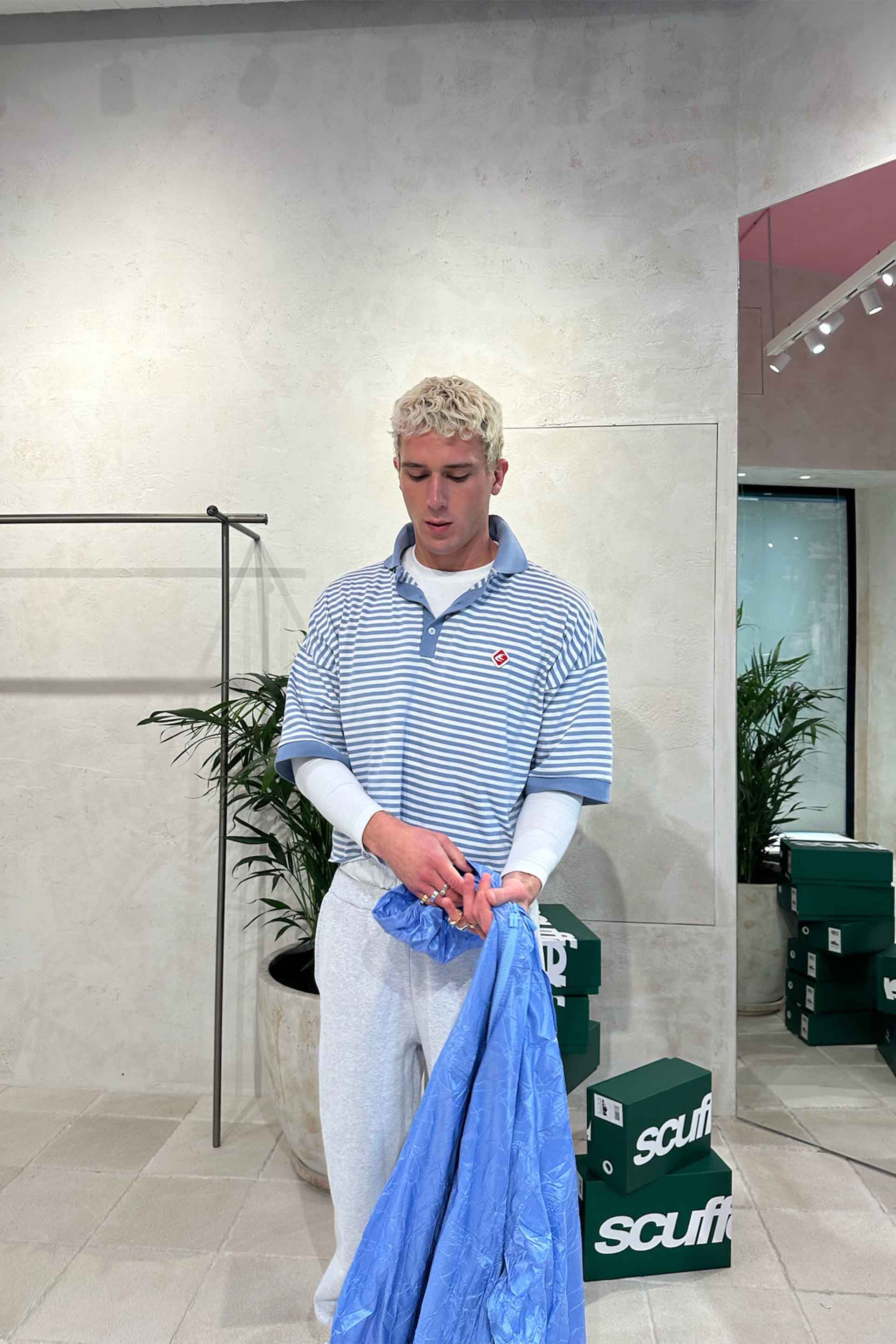 Heritage Light Blue Polo - Image 2