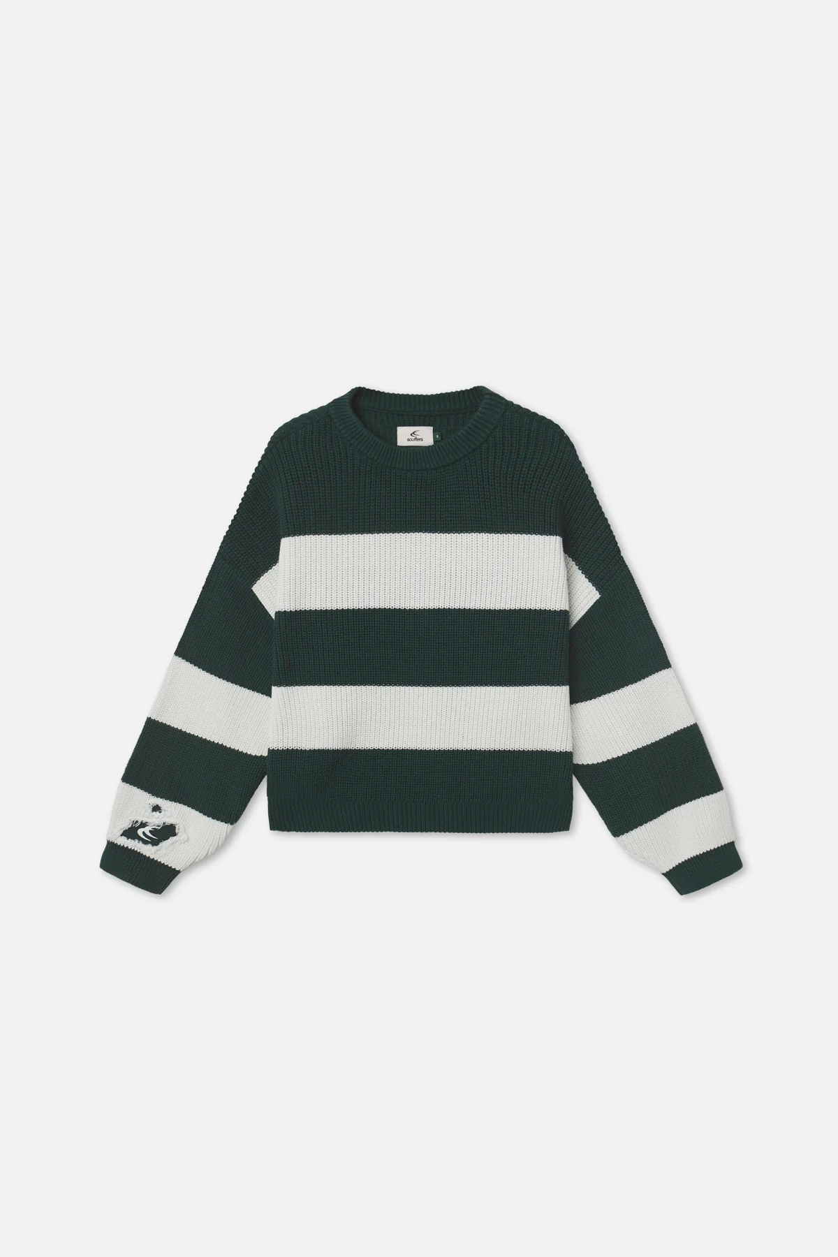 Hole Green & White Knit - Image 6