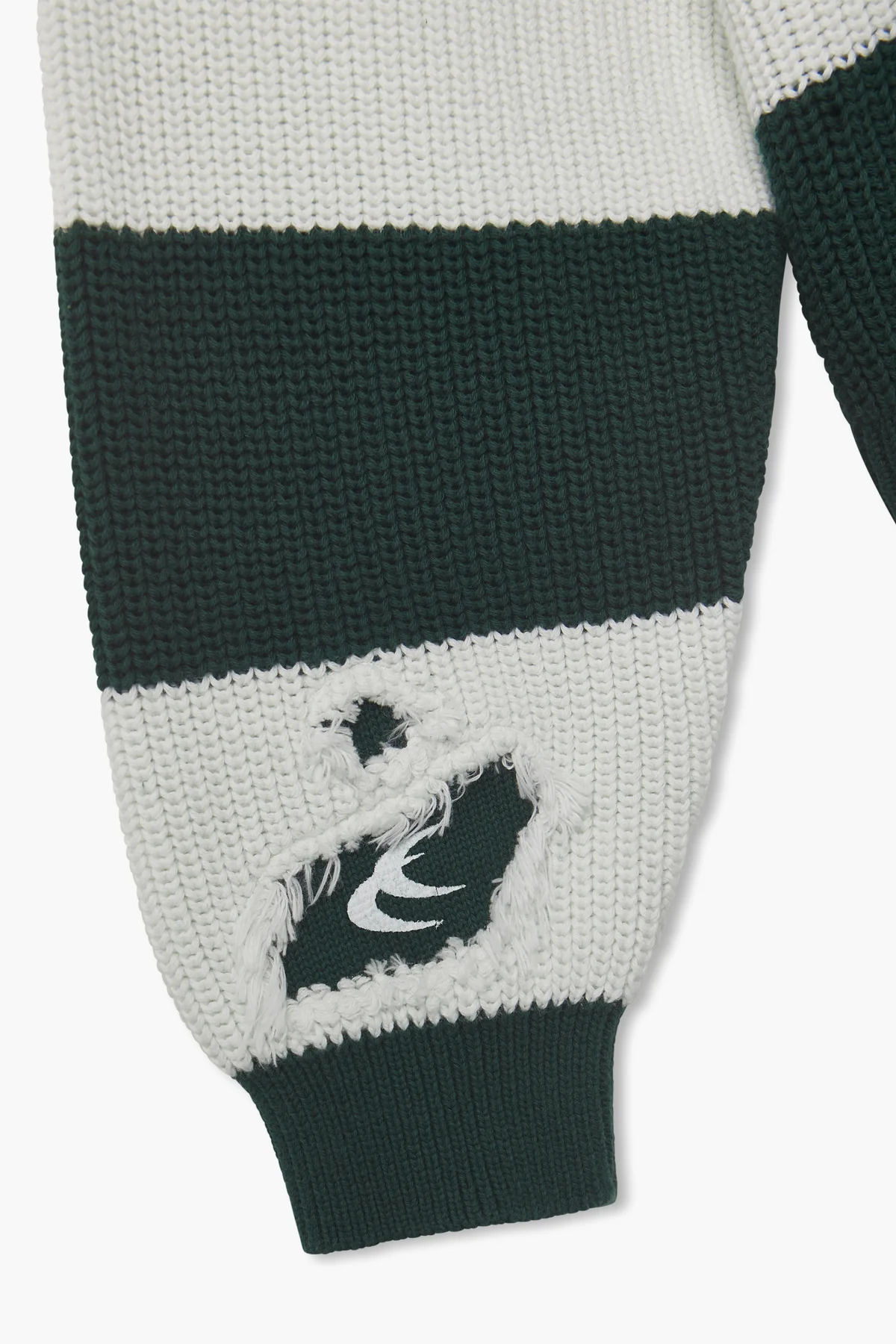 Hole Green & White Knit - Image 8