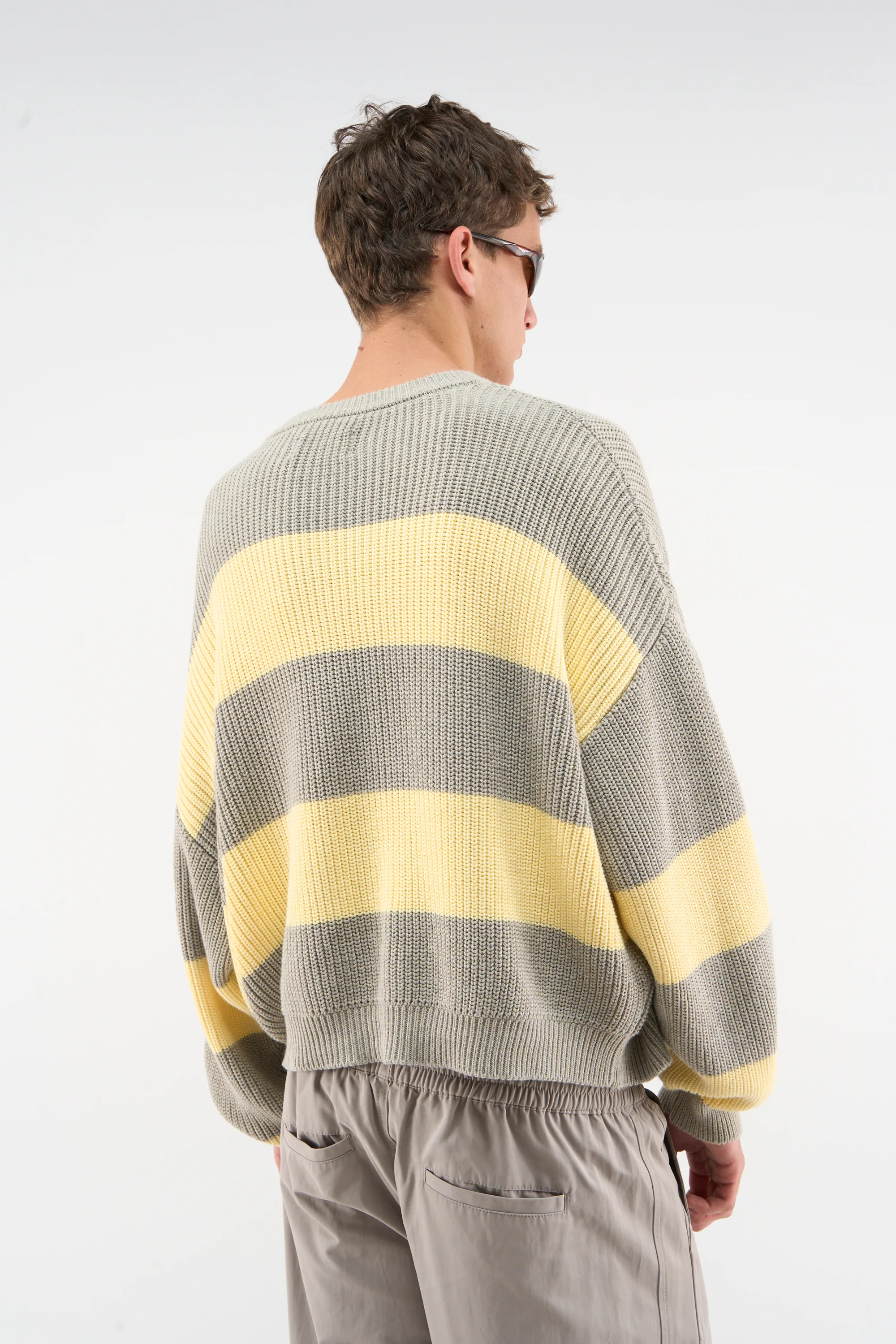 Hole Yellow & Grey Knit - Image 3