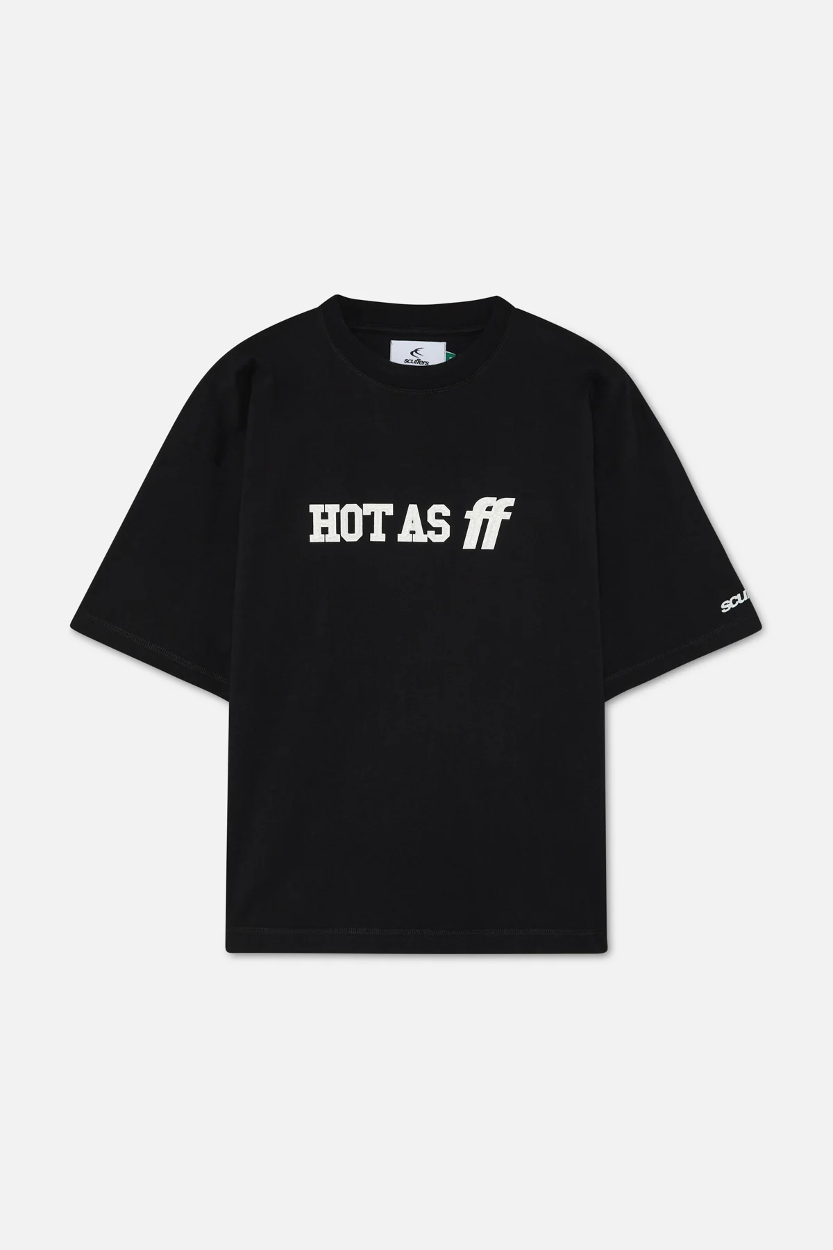 Hot As FF Black T-Shirt - Image 6