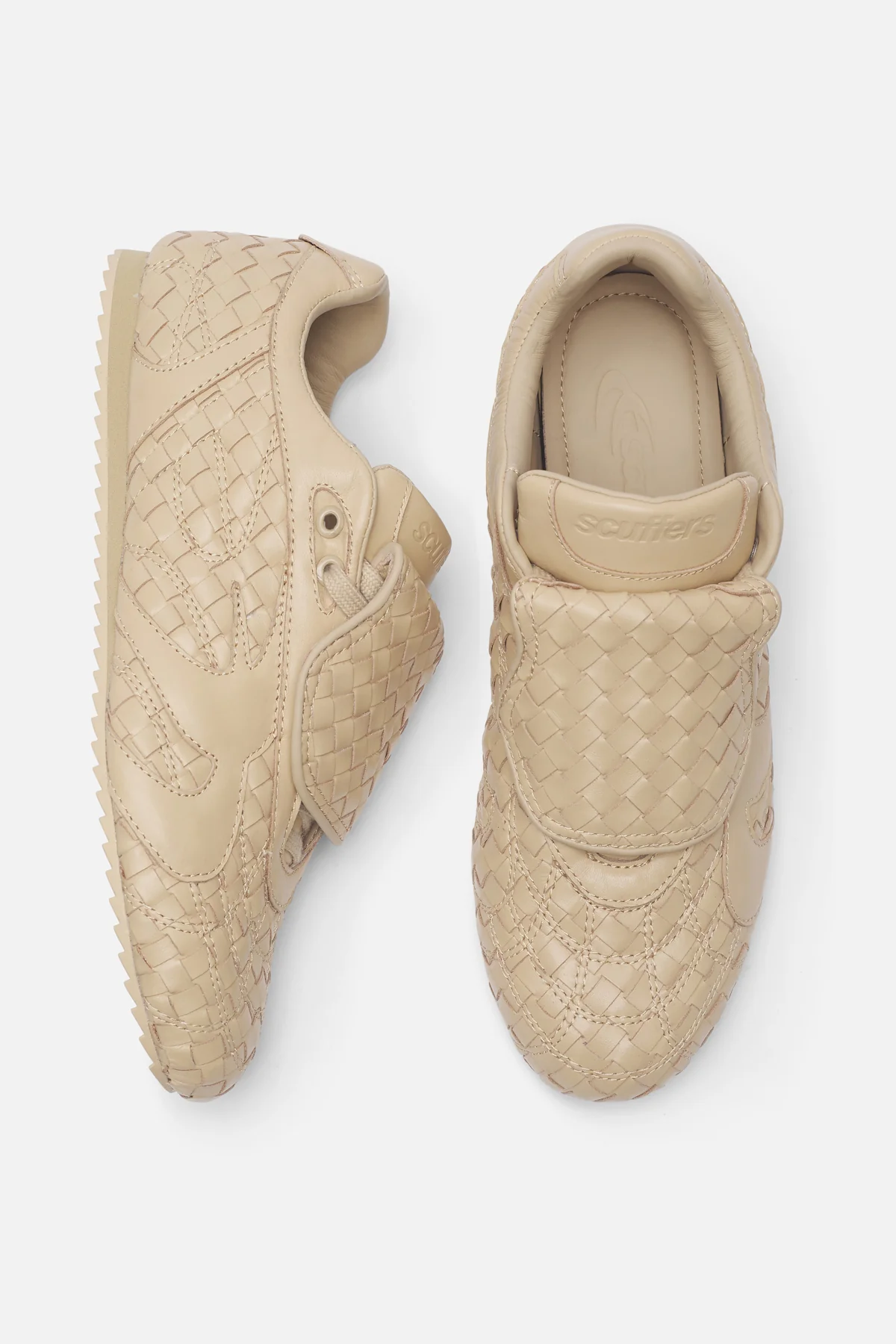 Iconic Braided Beige Sneaker - Image 4