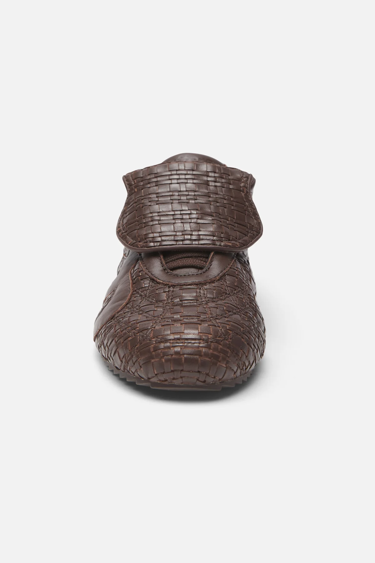 Iconic Braided Brown Sneaker - Image 5