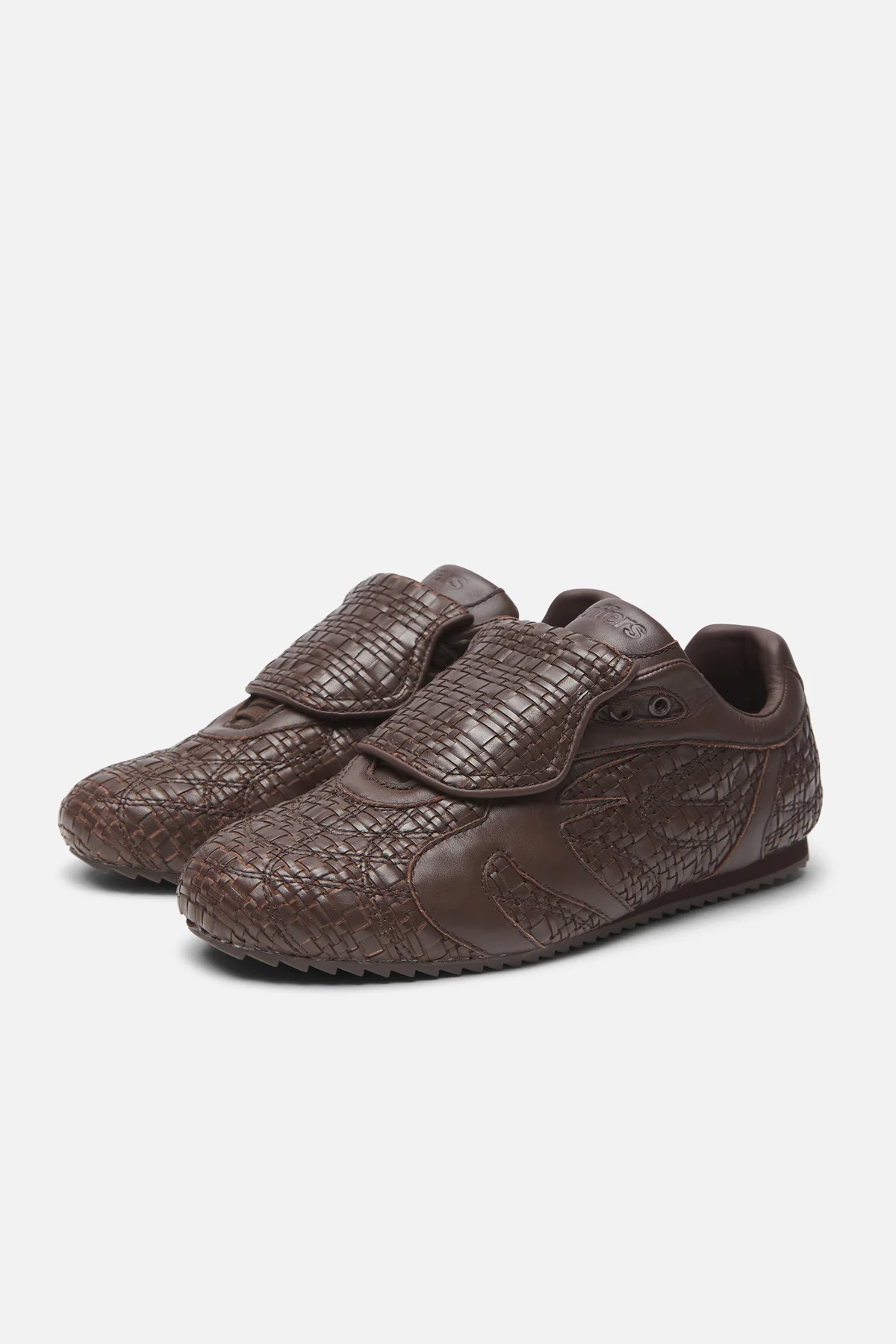 Iconic Braided Brown Sneaker - Image 7