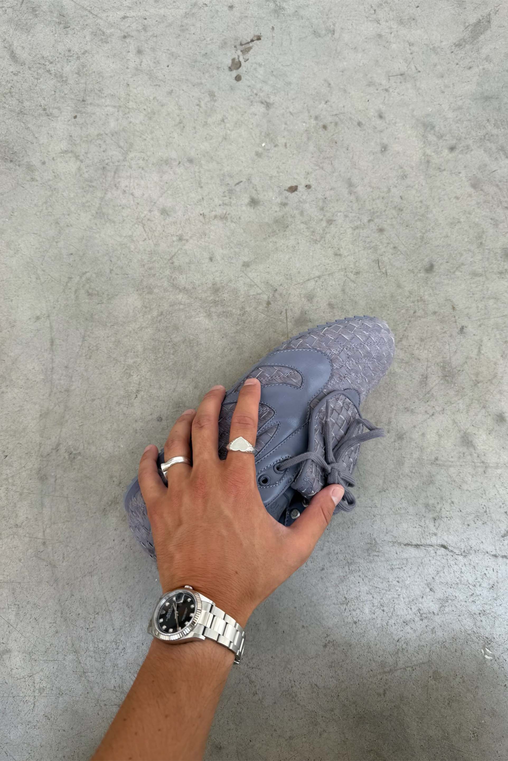 Iconic Braided Purple Sneaker - Image 8