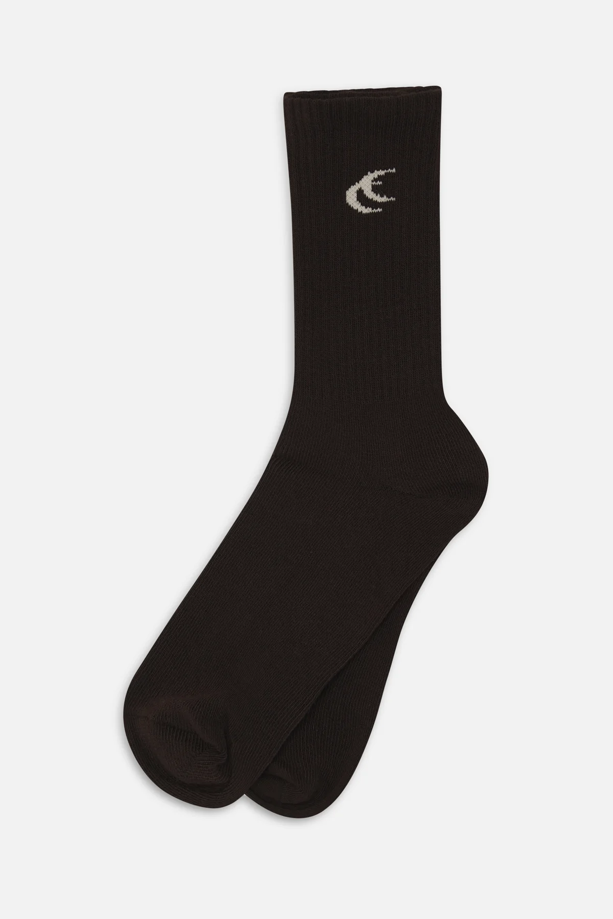 Iconic Brown & Ecru Socks - Image 3
