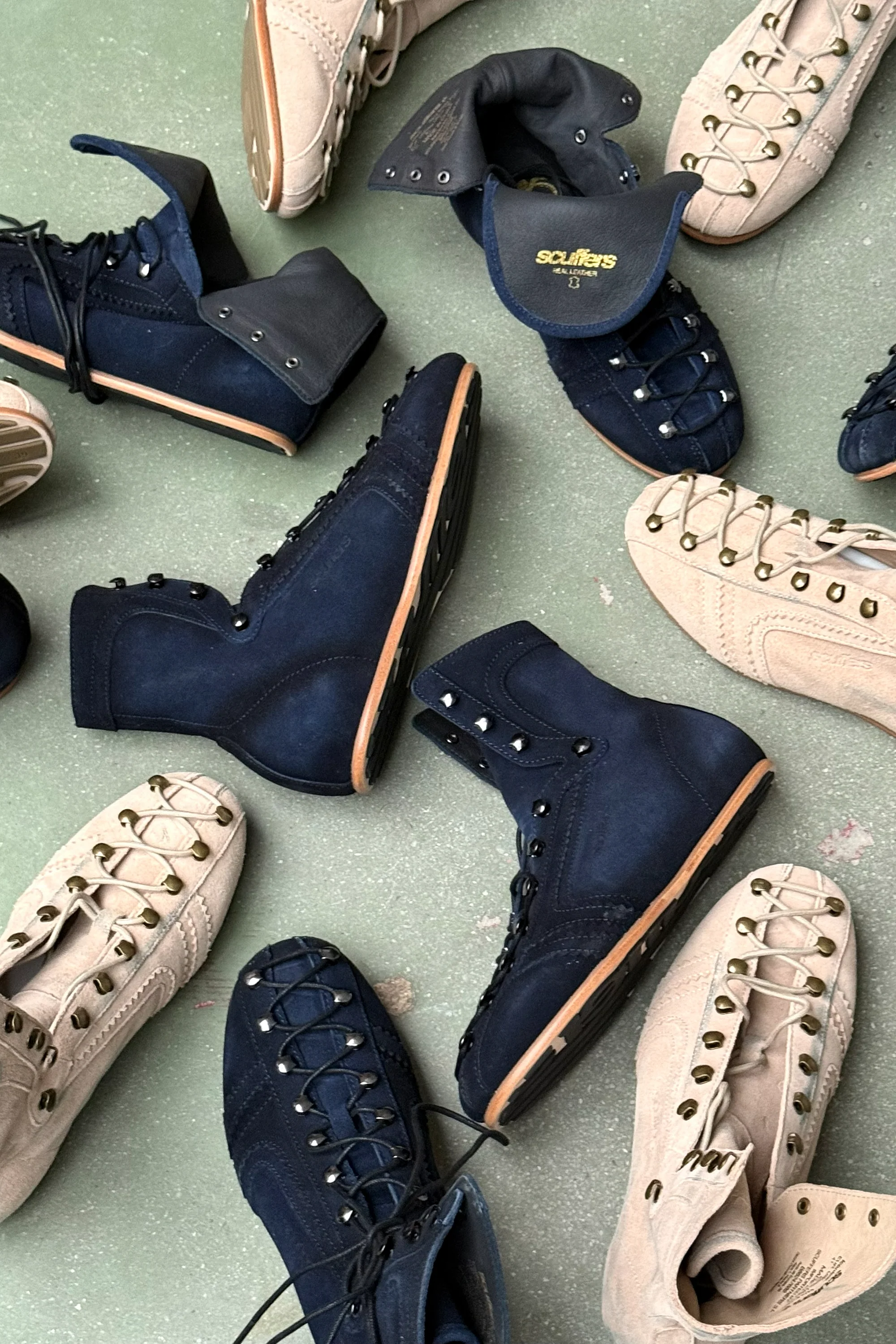 Iconic Ecru Suede Boots - Image 11