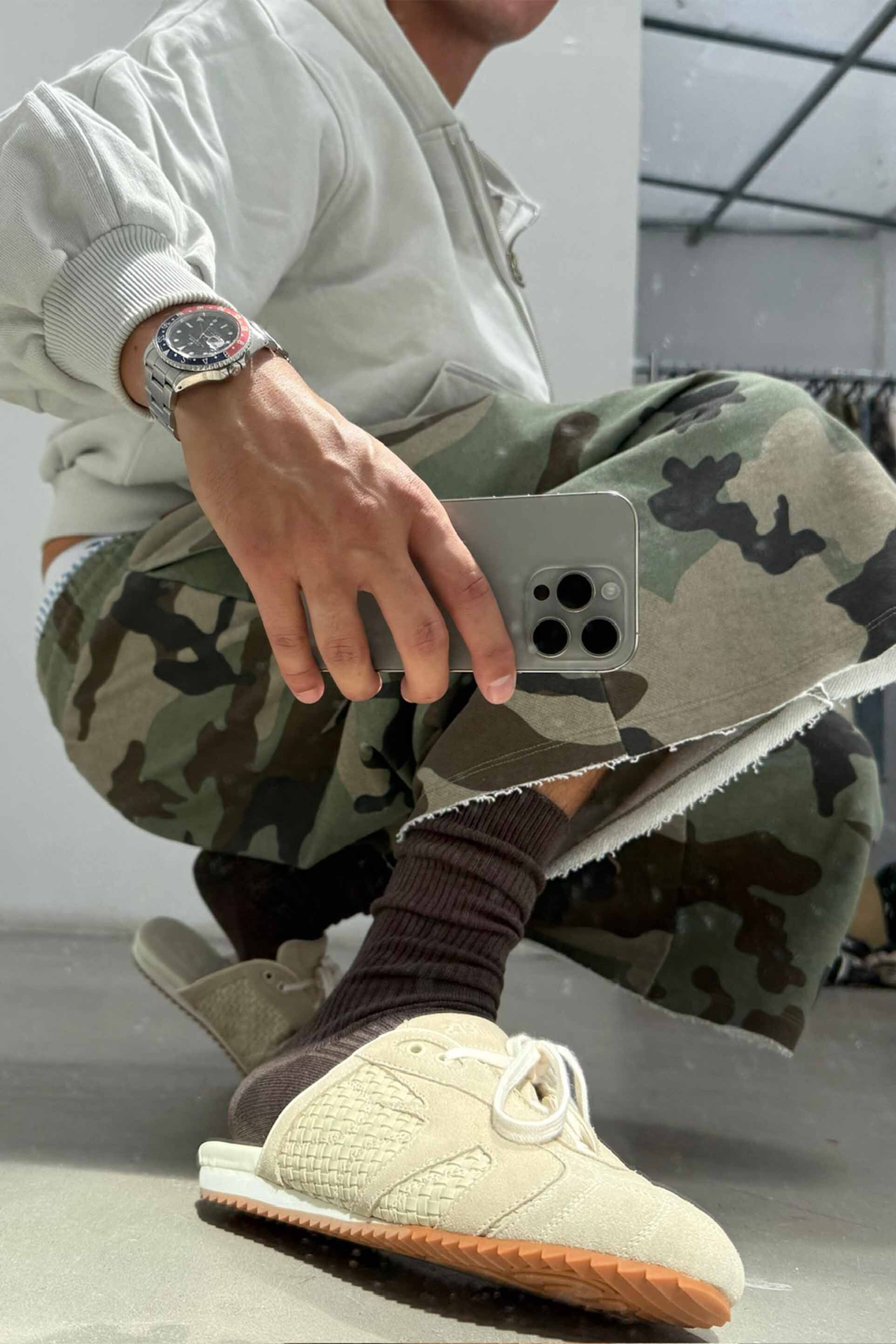 Iconic Mule Ecru Sneaker - Image 10