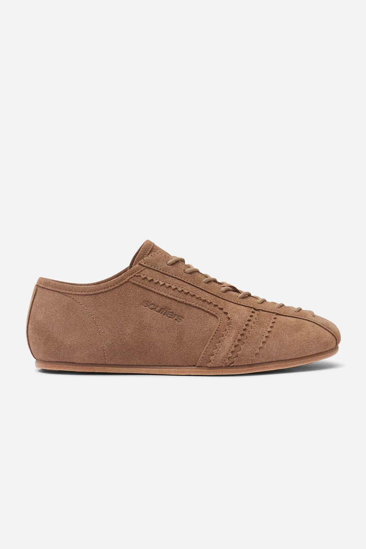 Iconic Suede Brown Shoes - Image 2